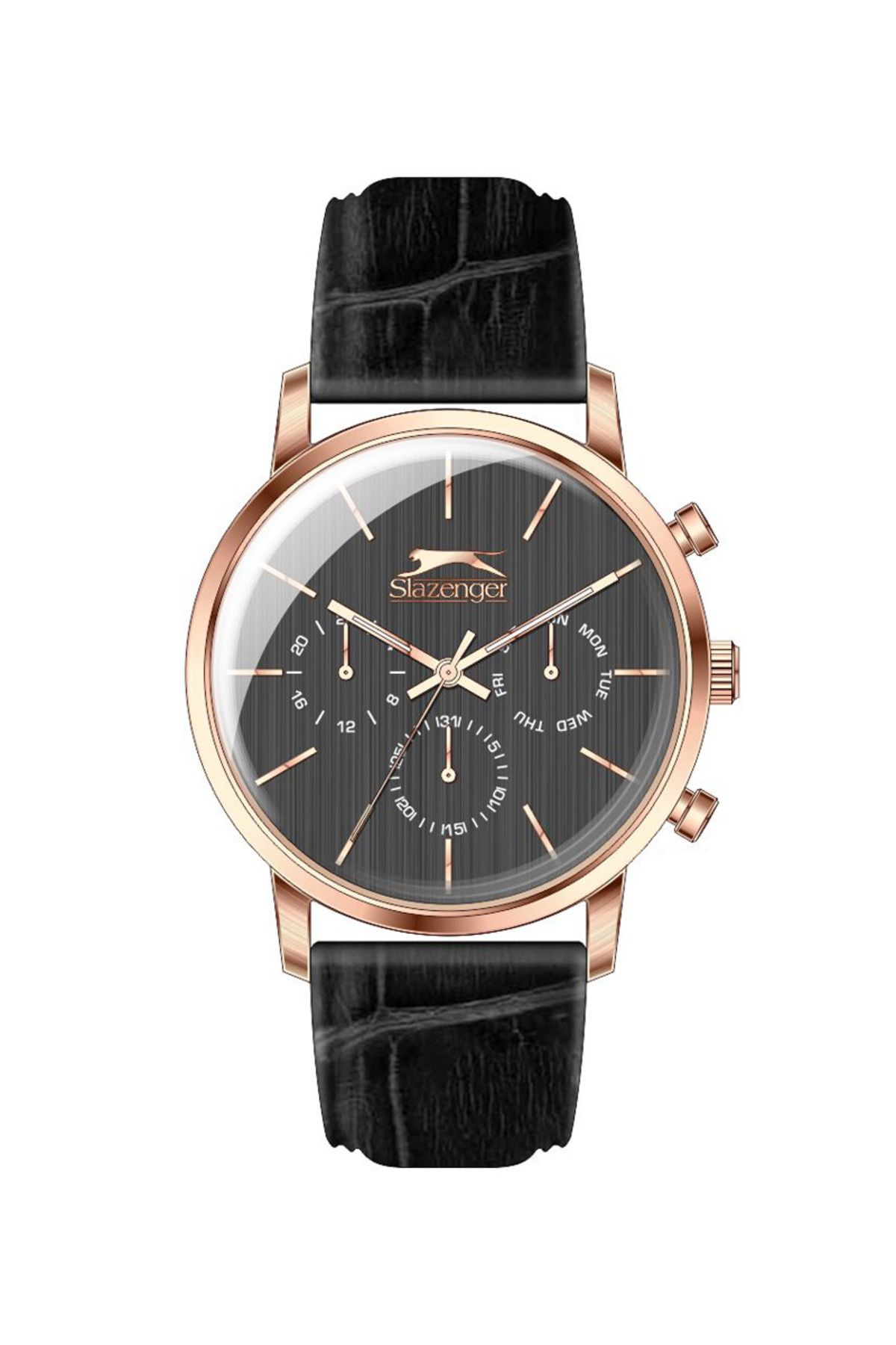 Slazenger SL. 9.6198.2.01 Men's Chronograph Watch (Black): Buy Online at  Best Price in UAE - Amazon.ae