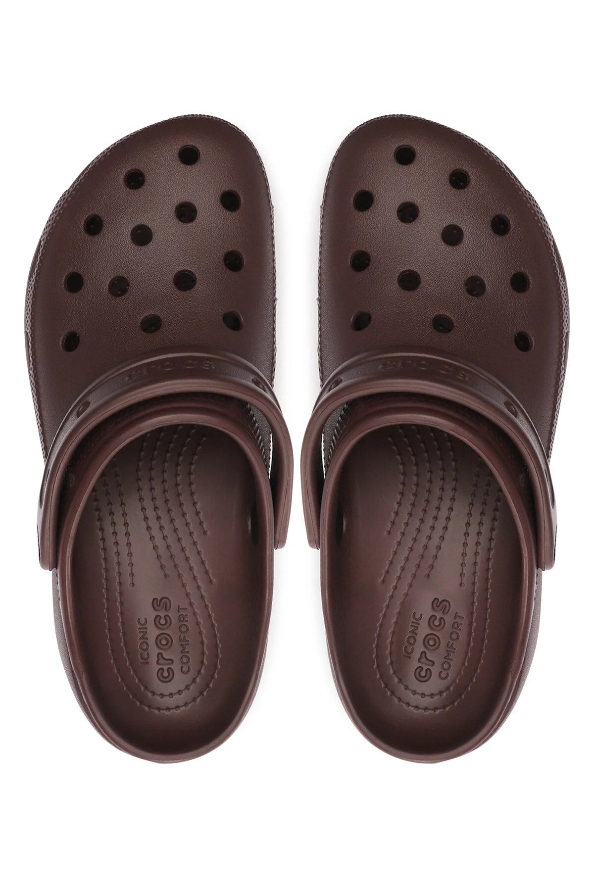 Crocs Mules Burgundy Flat