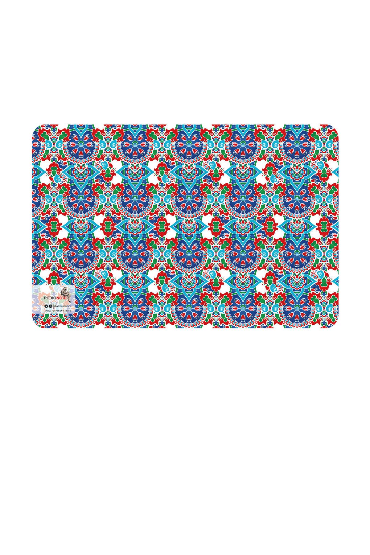 retronote-Anatolian Motifs 2 - Unlined Notebook Set - 64 Pages - 10.5x14cm 3
