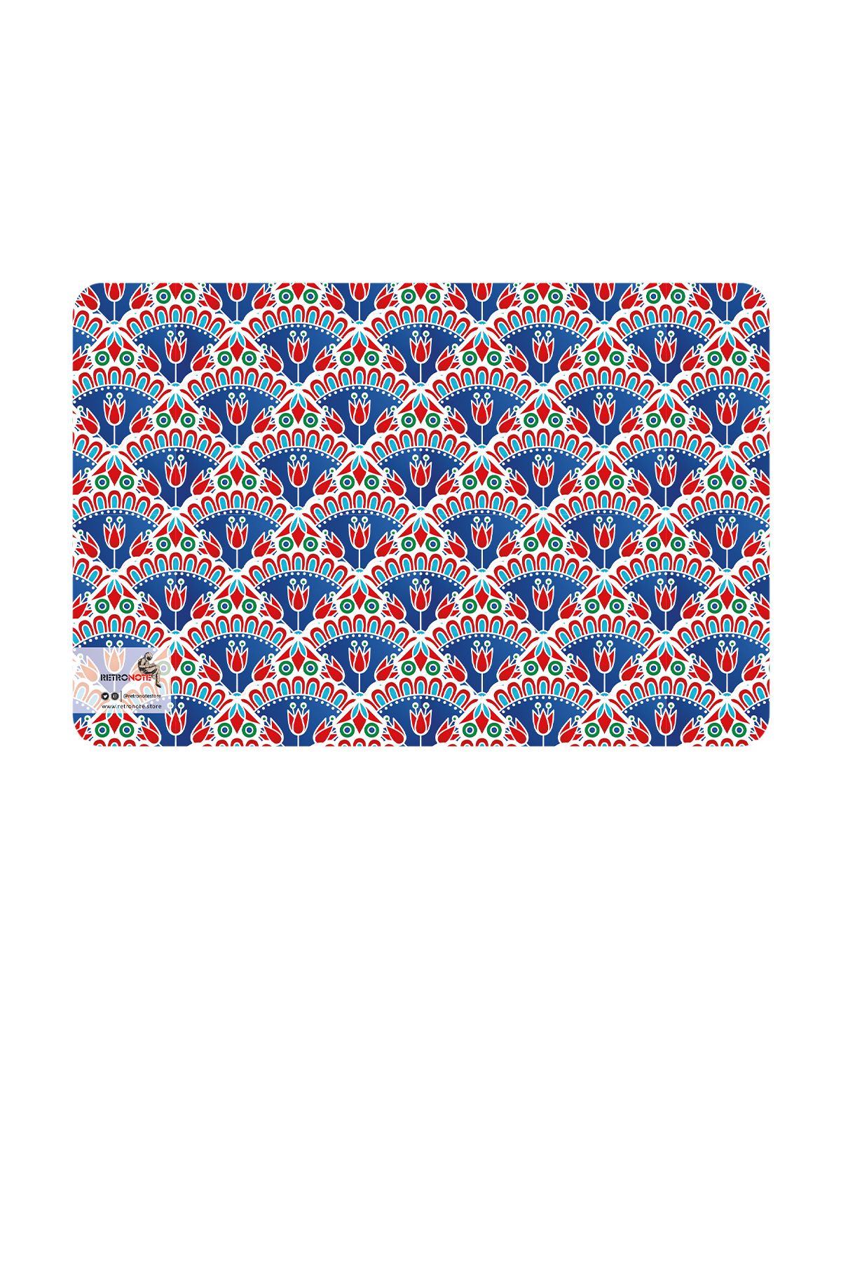 retronote-Anatolian Motifs 2 - Unlined Notebook Set - 64 Pages - 10.5x14cm 4
