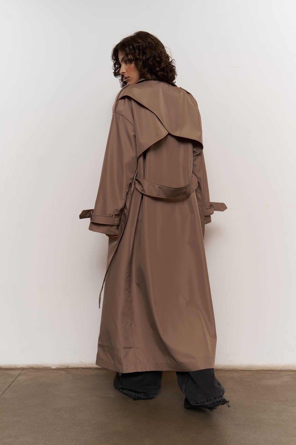 Trench femme long oversize deals