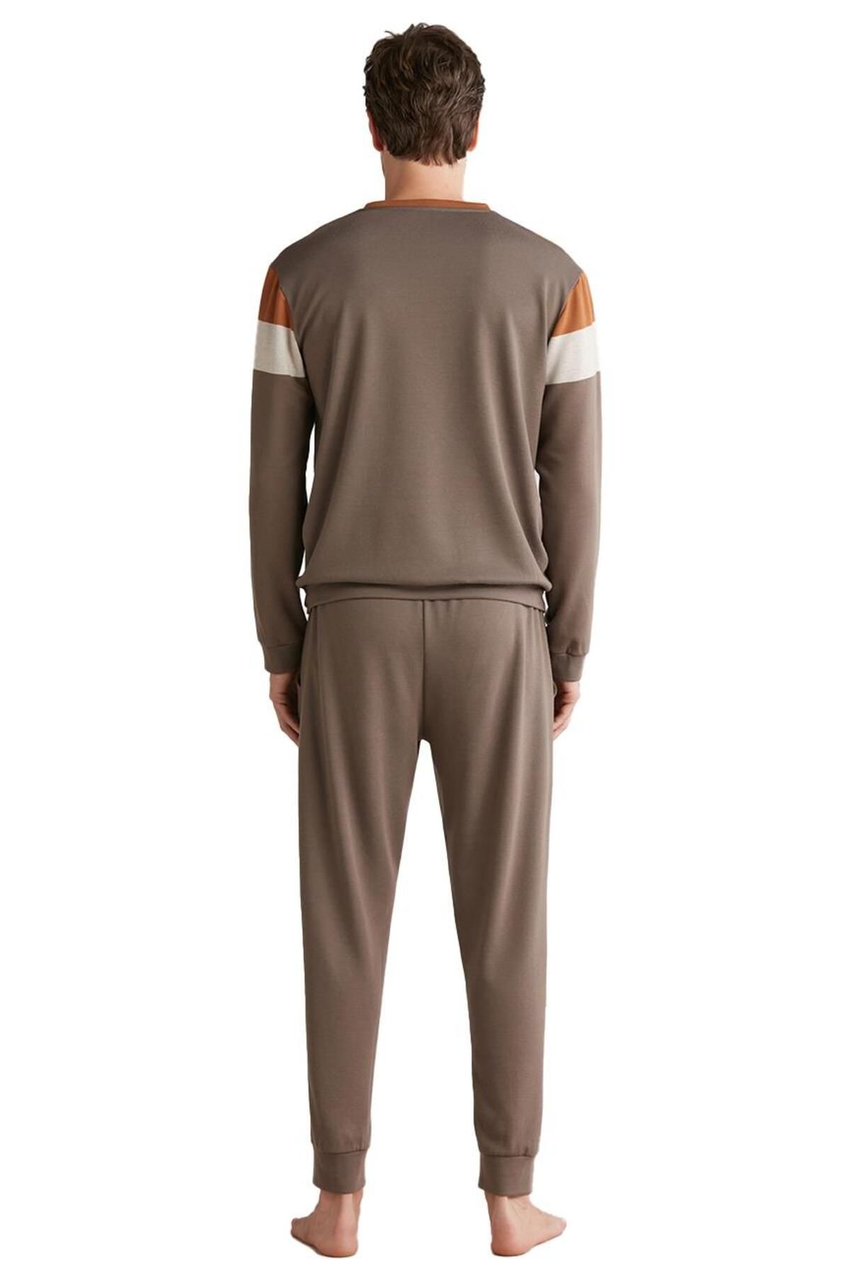ست پیژامه مردانه M 617 PAJAMA TK اورجینال Nautica