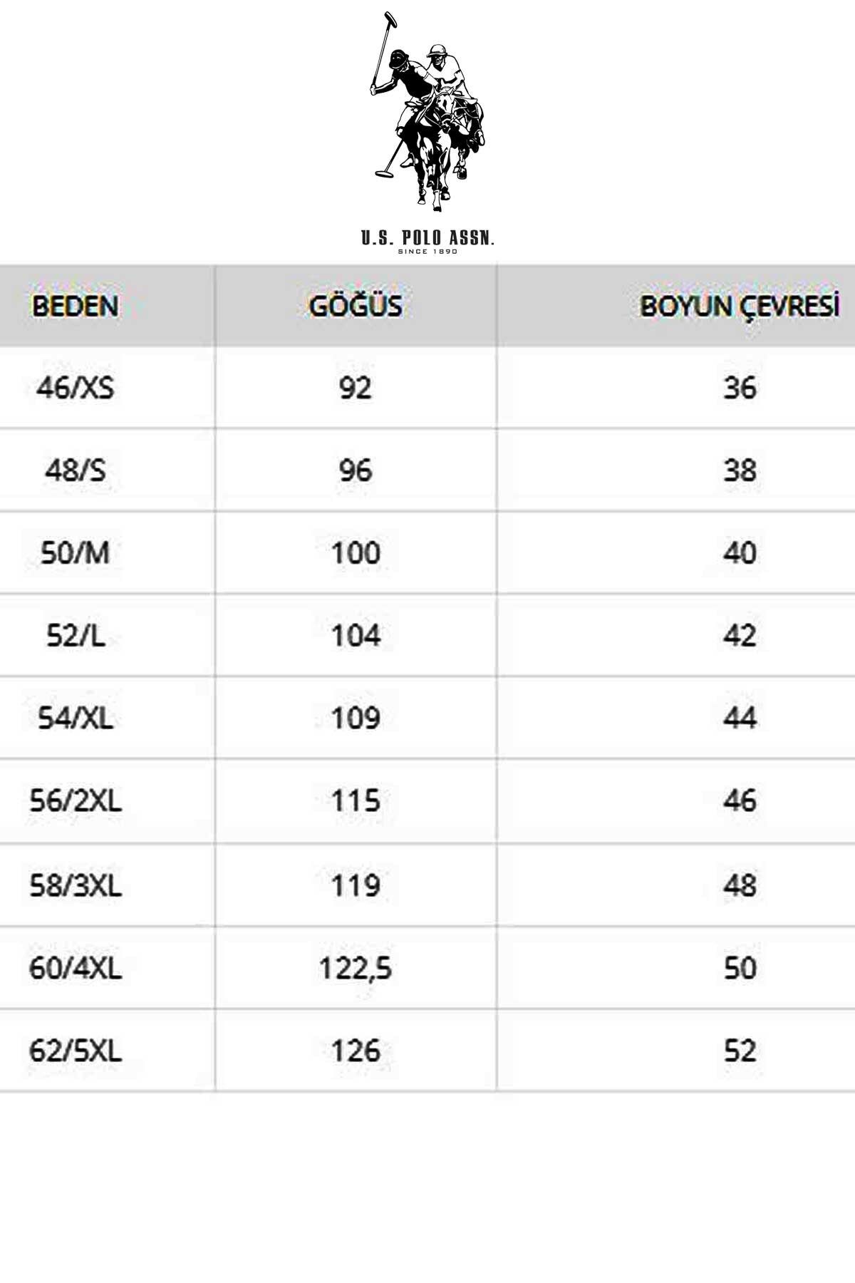 Us polo sweatshirt hotsell size chart
