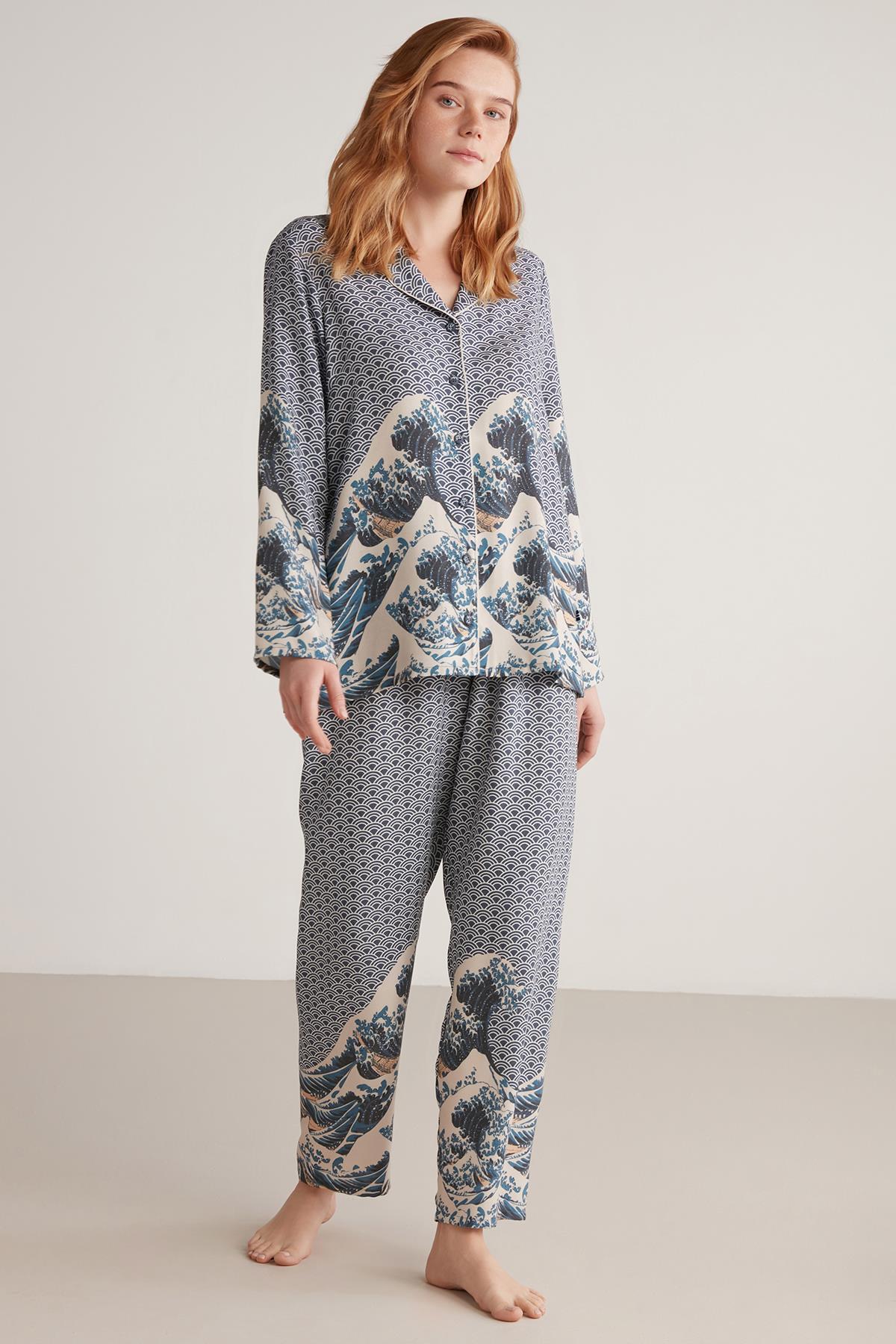 Nautica pajama deals set womens