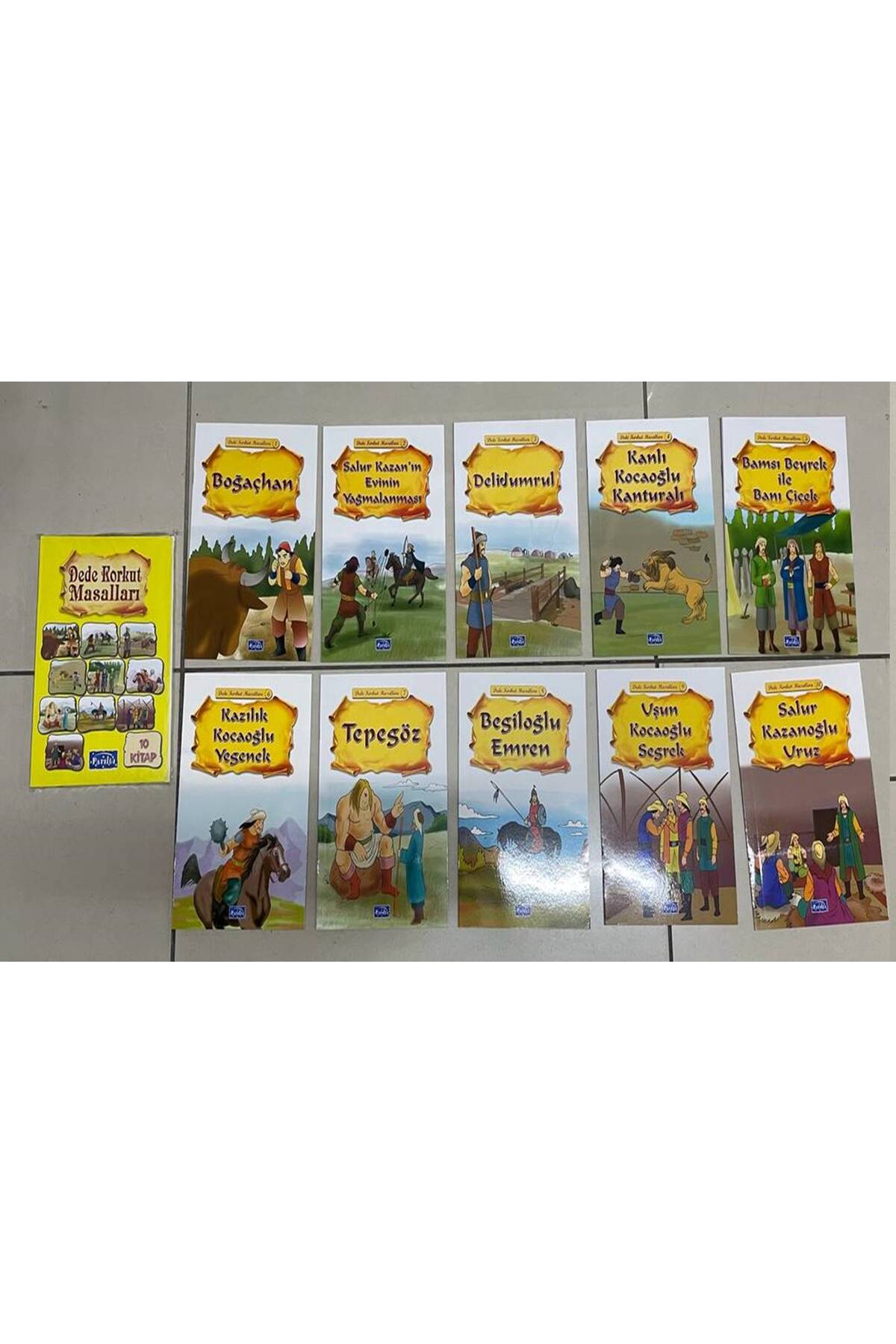 Parıltı Yayınları 1. Sınıf Hikaye Okuma Kitabı Dede Korkut Masalları 10 Kitap Set fotoğrafı 3 (önizleme)