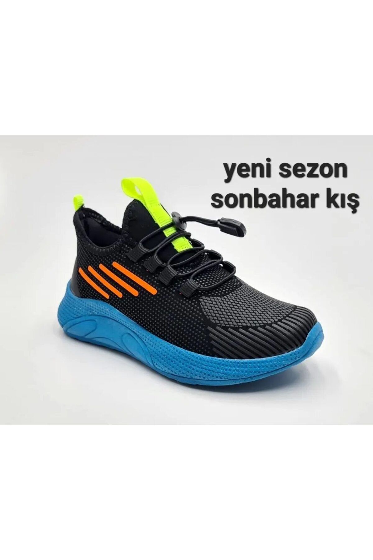 Minican ULTRA LIGHT UNISEX BLACK SPORTS SHOES Trendyol
