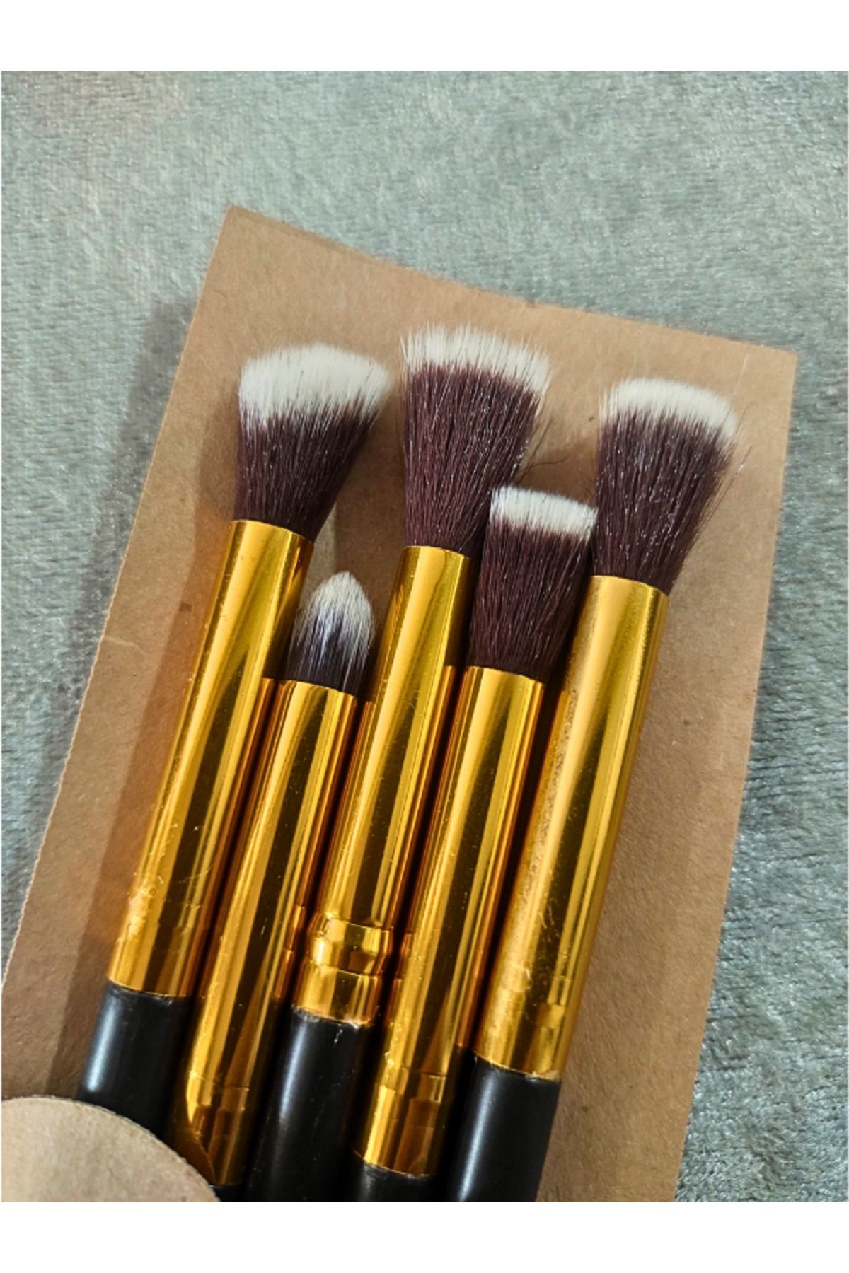 Gold makeup brushes store