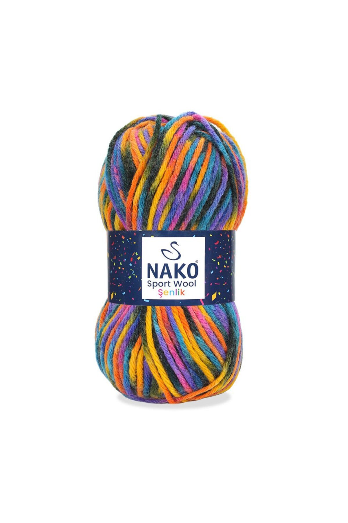 Sportwool Festival 87740 Thick Scarf Beanie Rope 100g
