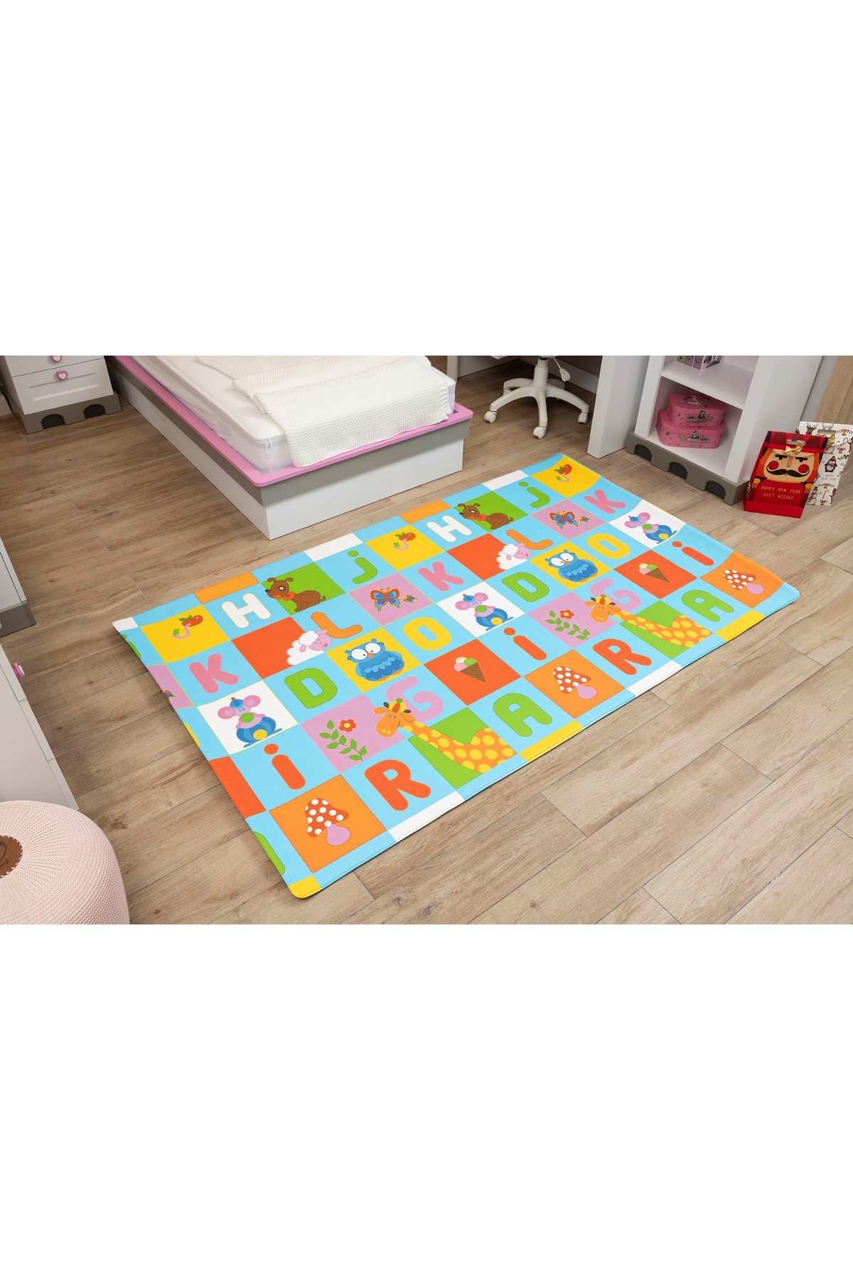 OGGİA Animal Party Premium Oyun Matı / Halısı 140cm*225cm*12mm Mat 028 fotoğrafı 2 (önizleme)