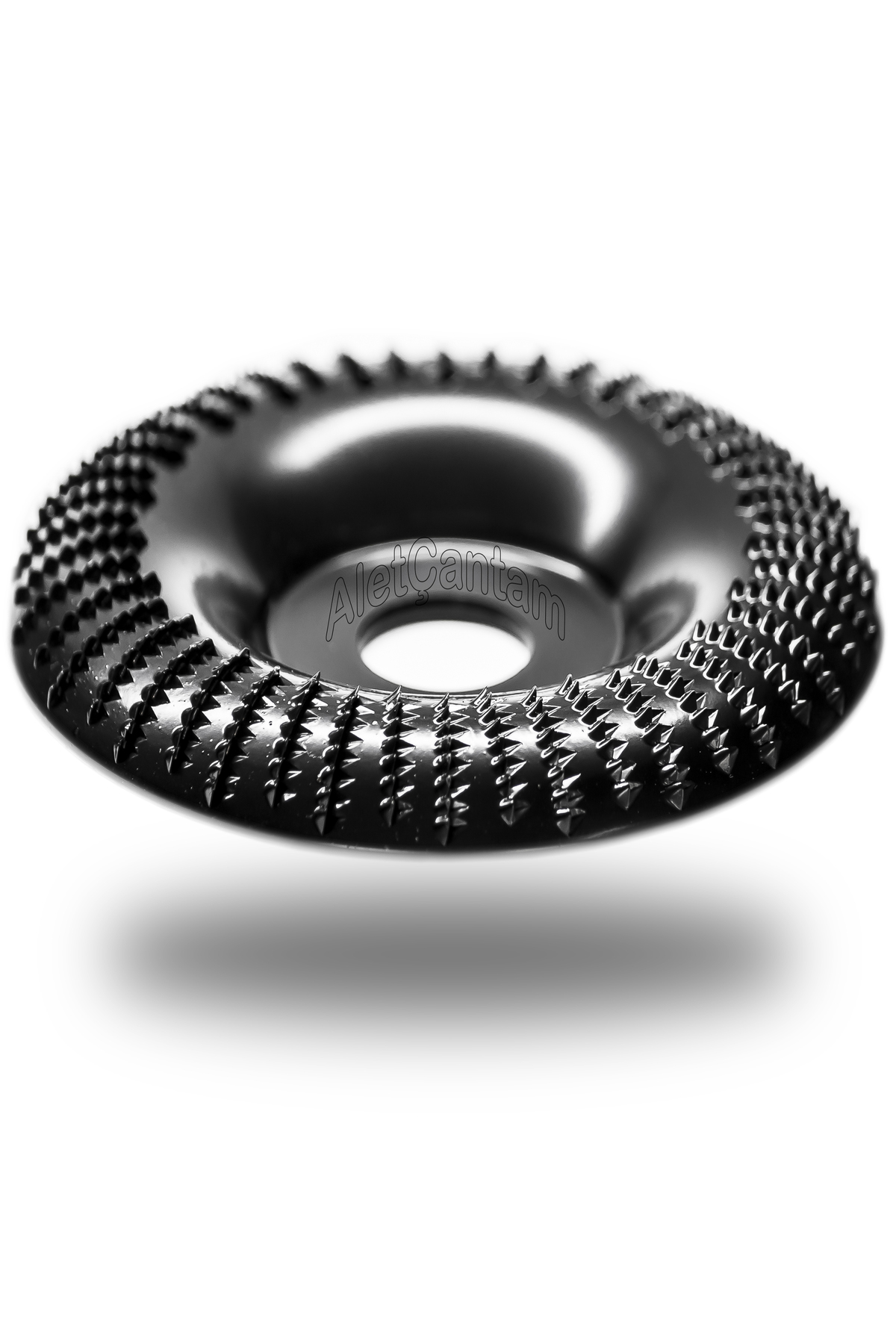 ALETÇANTAM Taşlama Törpü Ağaç Ahşap Oyma Aşındırıcı Metal Oval Disk 115mm