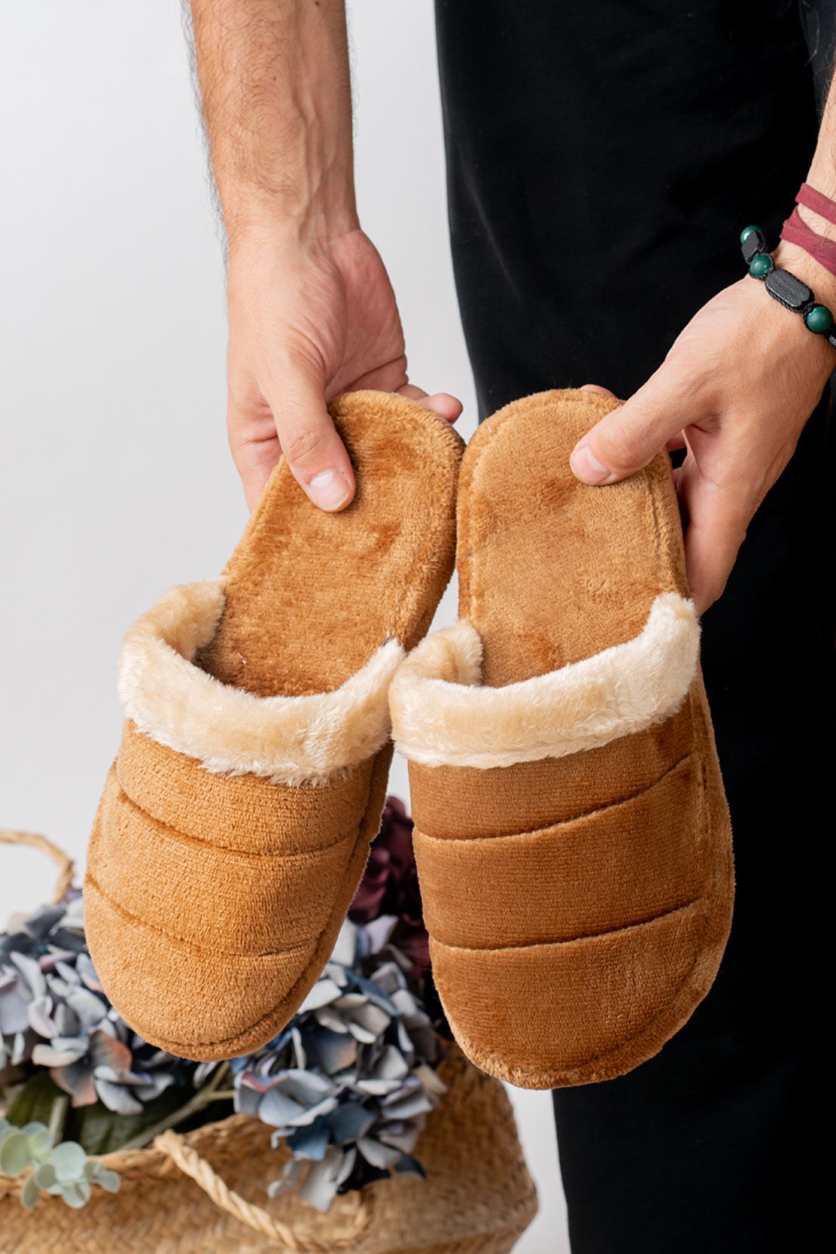 Slipcat Fur Inside House Slippers Guest Slippers Dowry Bundle