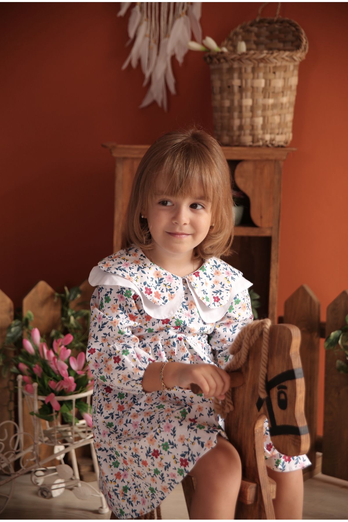 Melly Melly Jasmine Poplin Elbise ( 1 Beden Büyük Alınması Tavsiye Edilir)