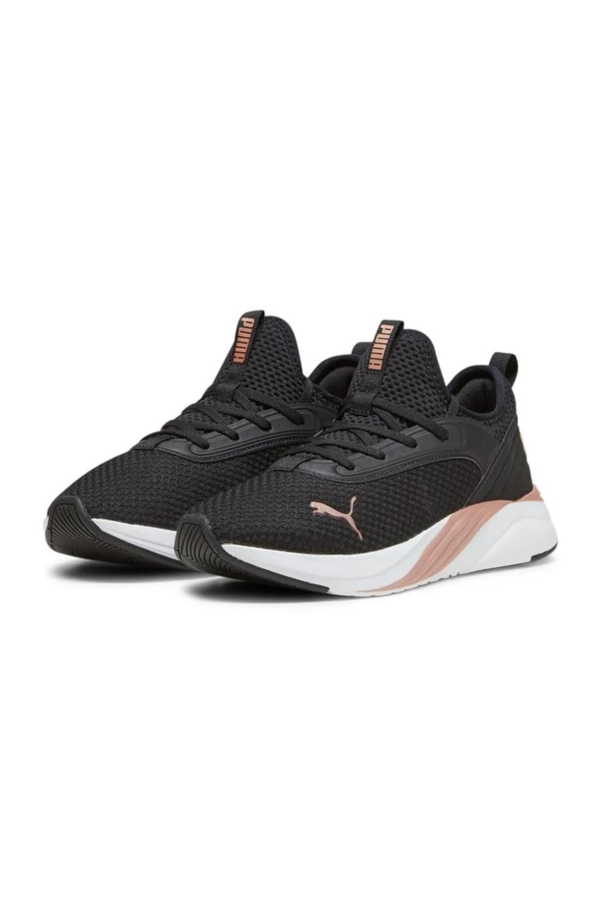 Puma noir et on sale rose gold