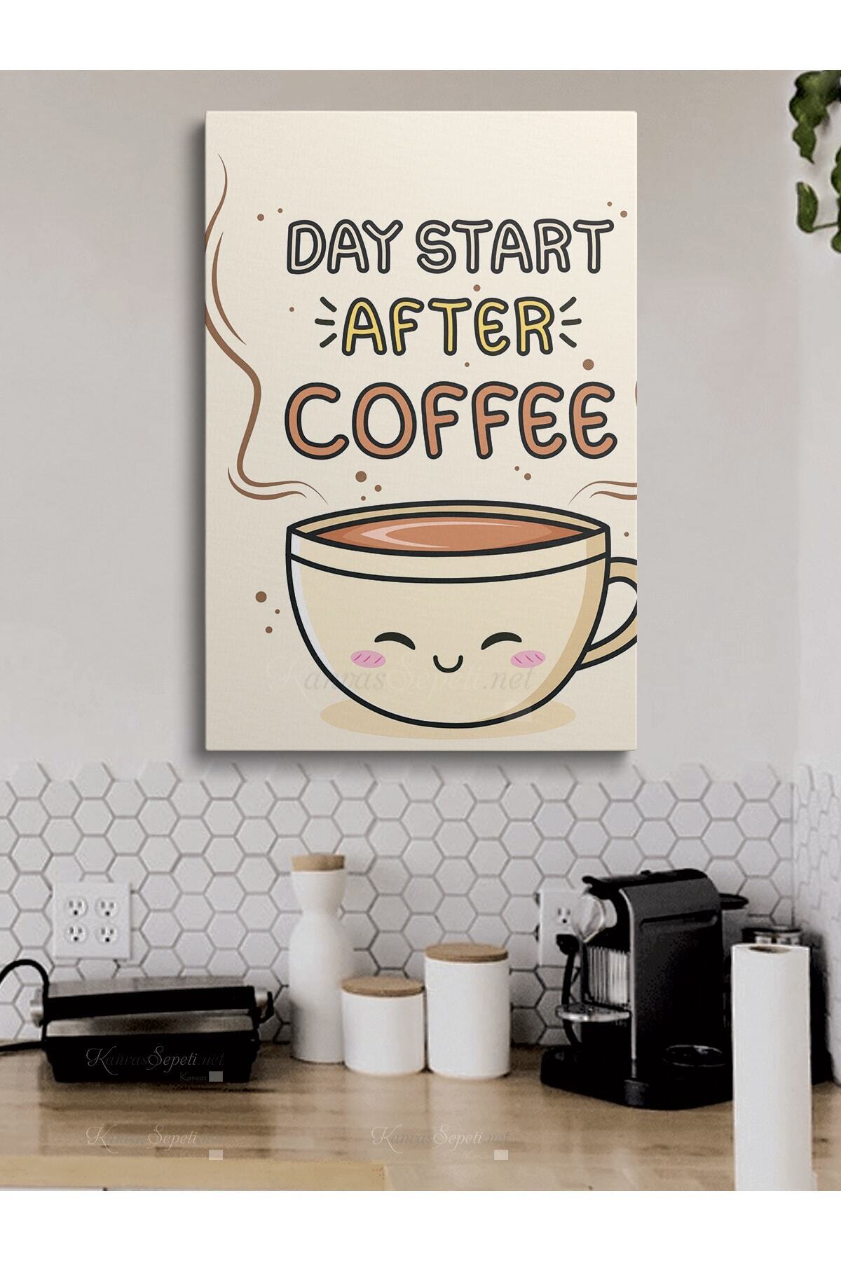 Cafe Caffe Cafeler Kahve Büfe Büfeler Için Abstract Trend Dekoratif Kanvas Canvas Tablo Tablol