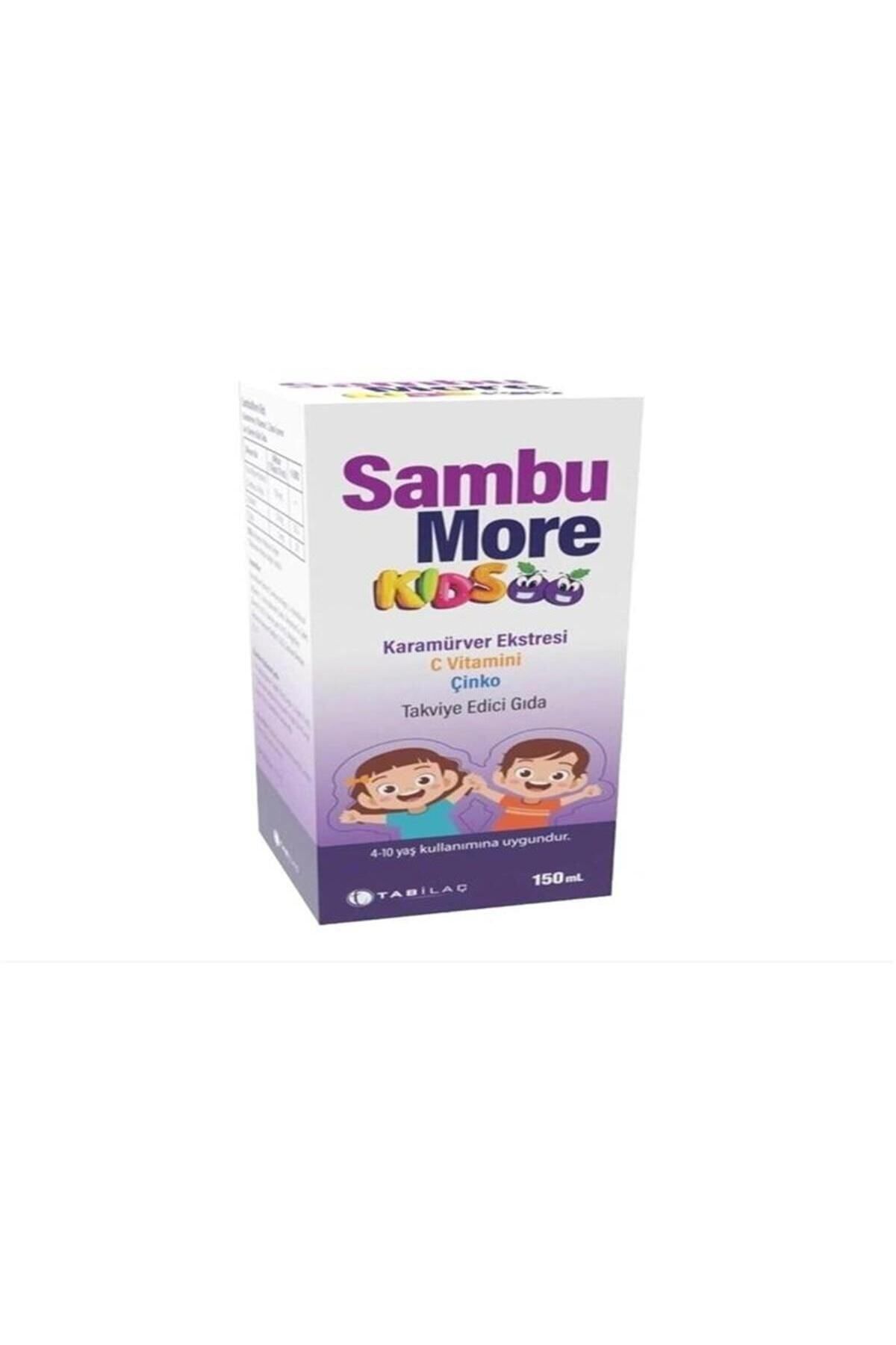 Tab İlaç Tab ilaç Sambumore Kids Kara Mürver C Vitamini Çinko Içerikli ...