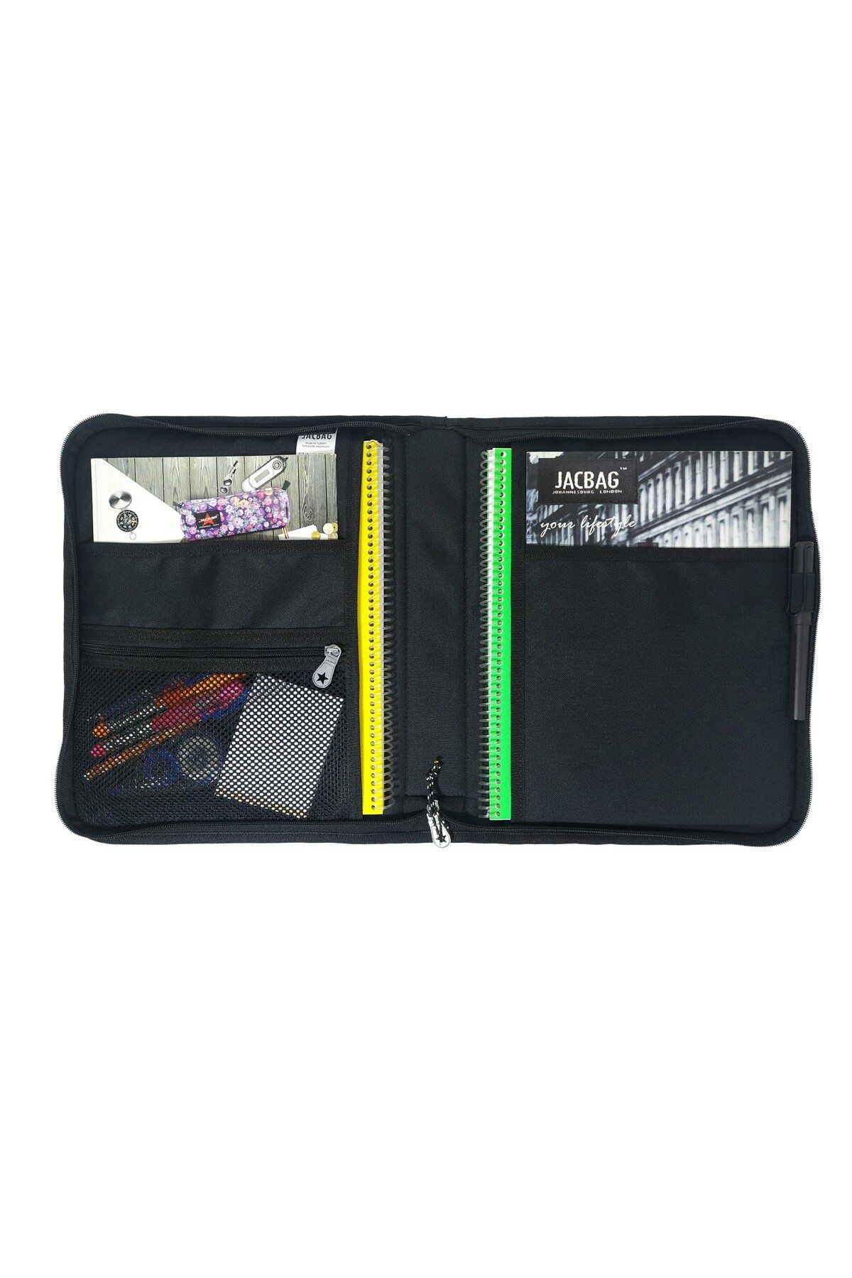 Jacbag-Organizer Zippered File A4 3