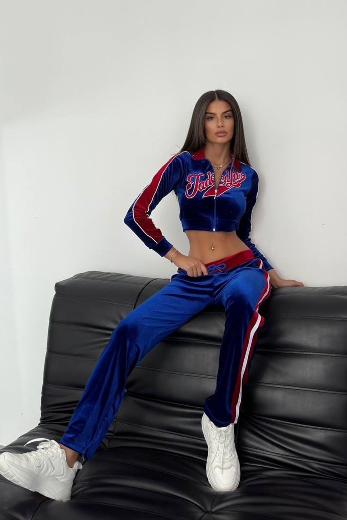 Womens nike crop shop tracksuit