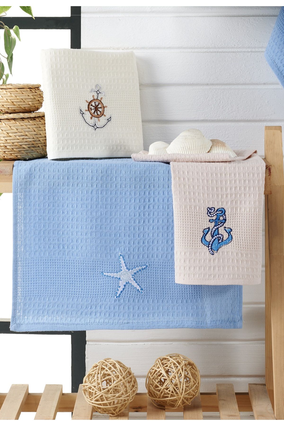 Nautical bath towels hot sale