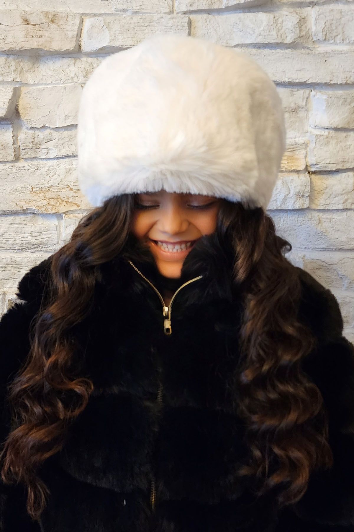 Girls top russian hat