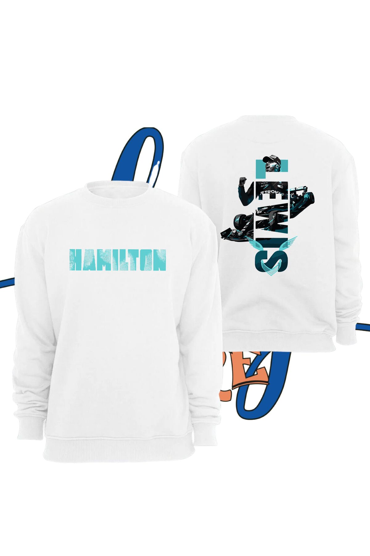 Lewis hamilton crew neck sweatshirt hotsell