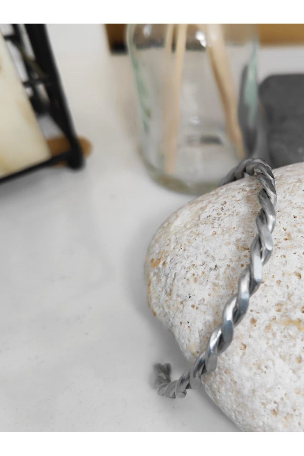 KAVELE-Silver Color Twist Bracelet 3