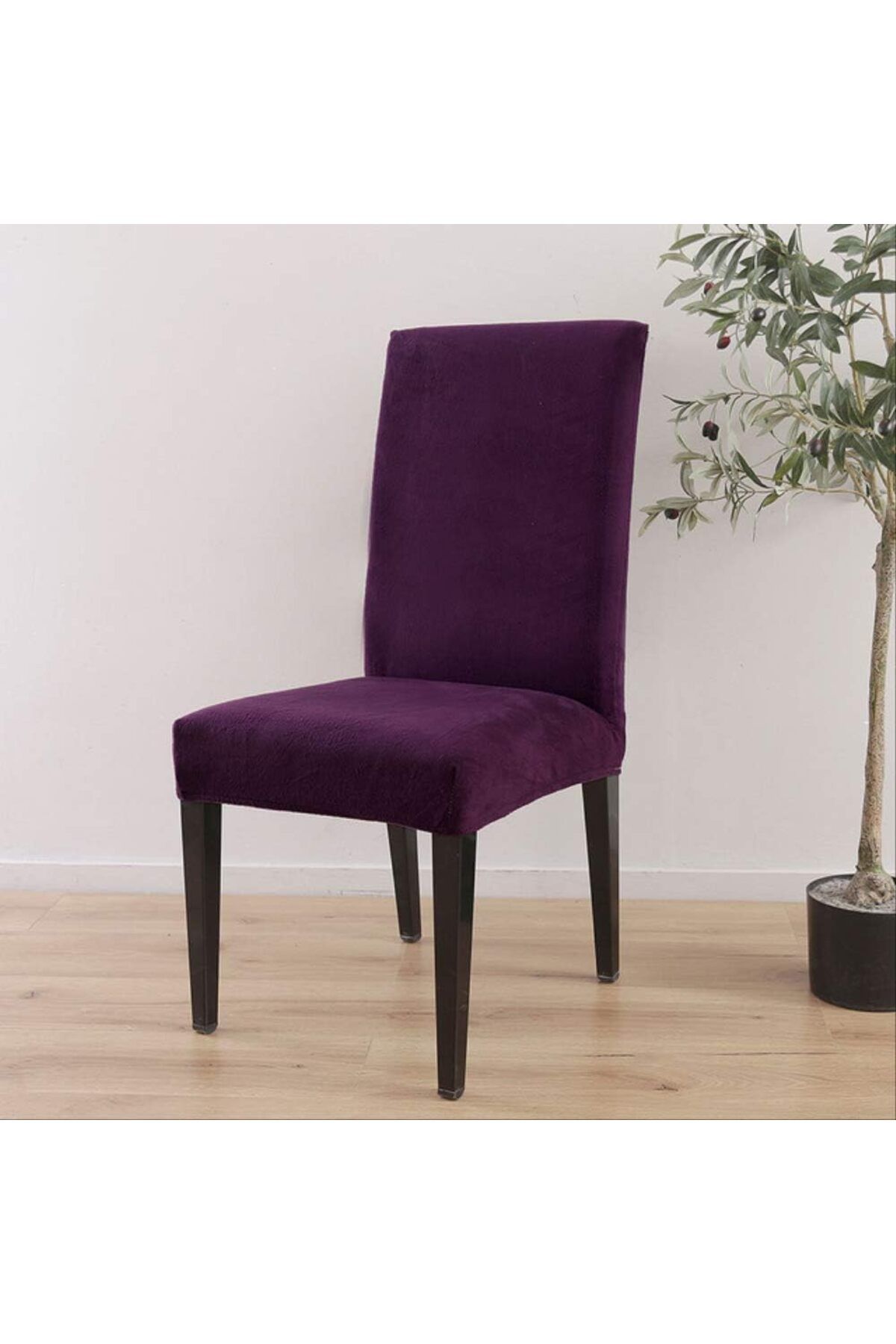 Bright Home Flexible Elastic Plain Fabric Chair Cover and Cover 1 Piece Trendyol