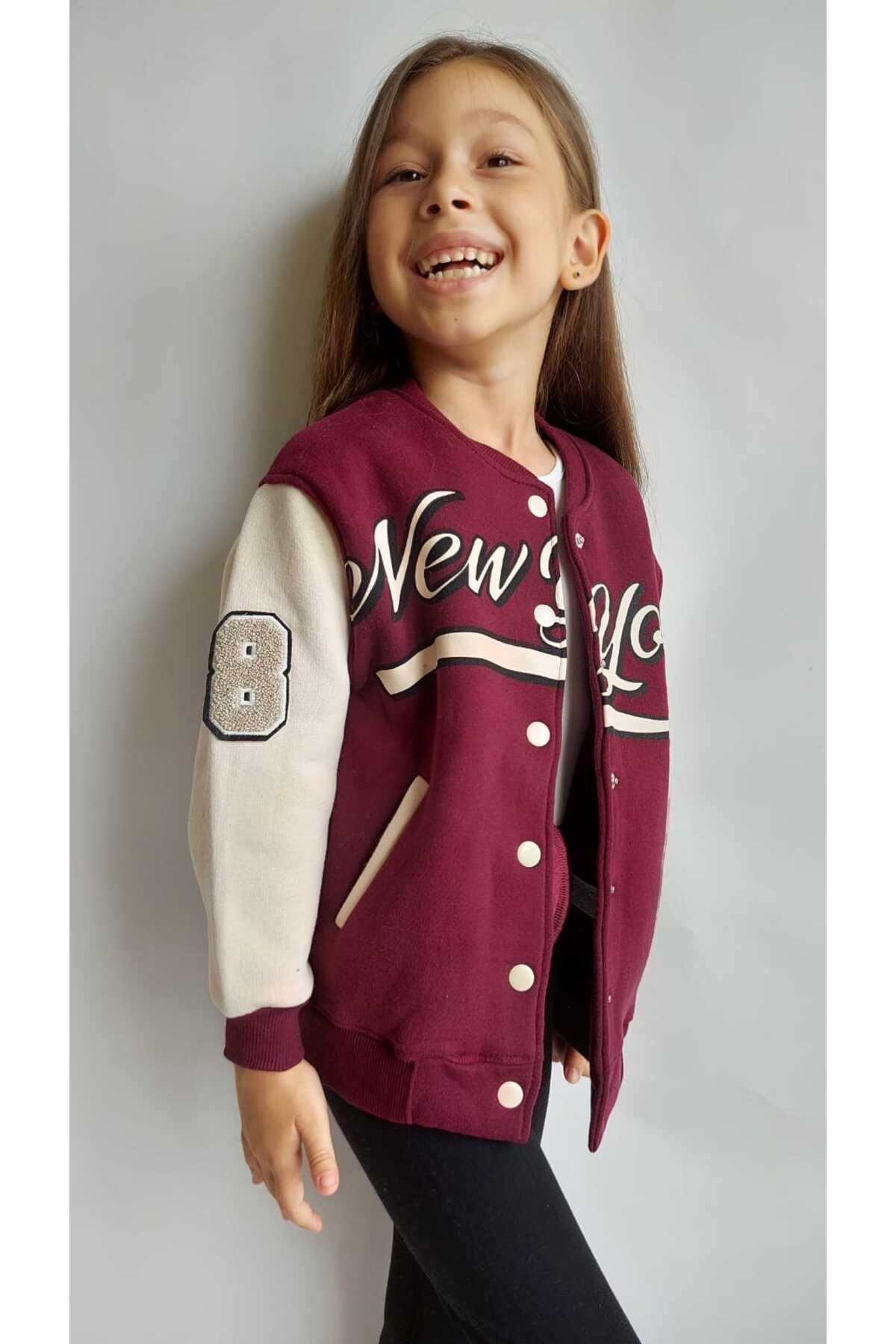 Kids sale burgundy jacket