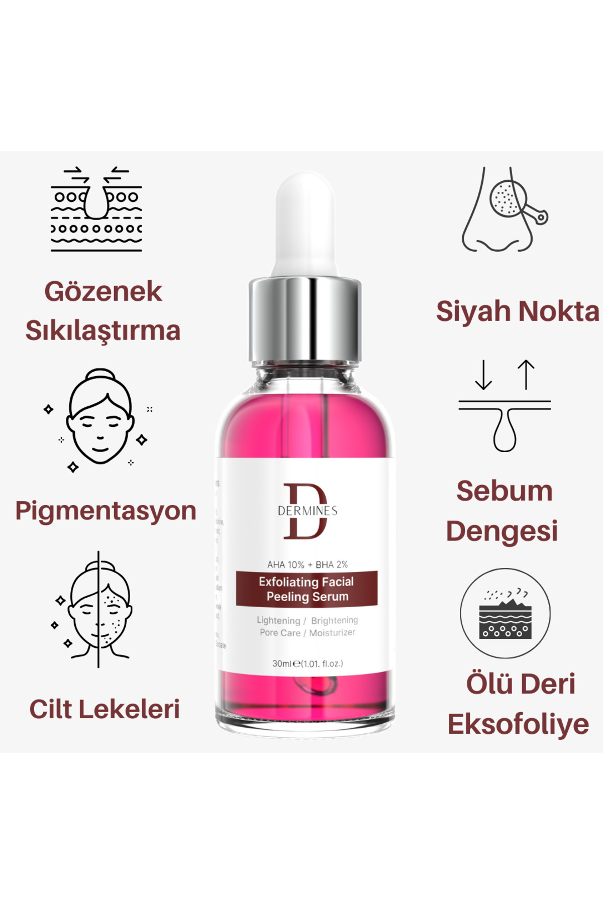 سرم پوست   Dermines | DRMNSST107 اورجینال - تصویر 2
