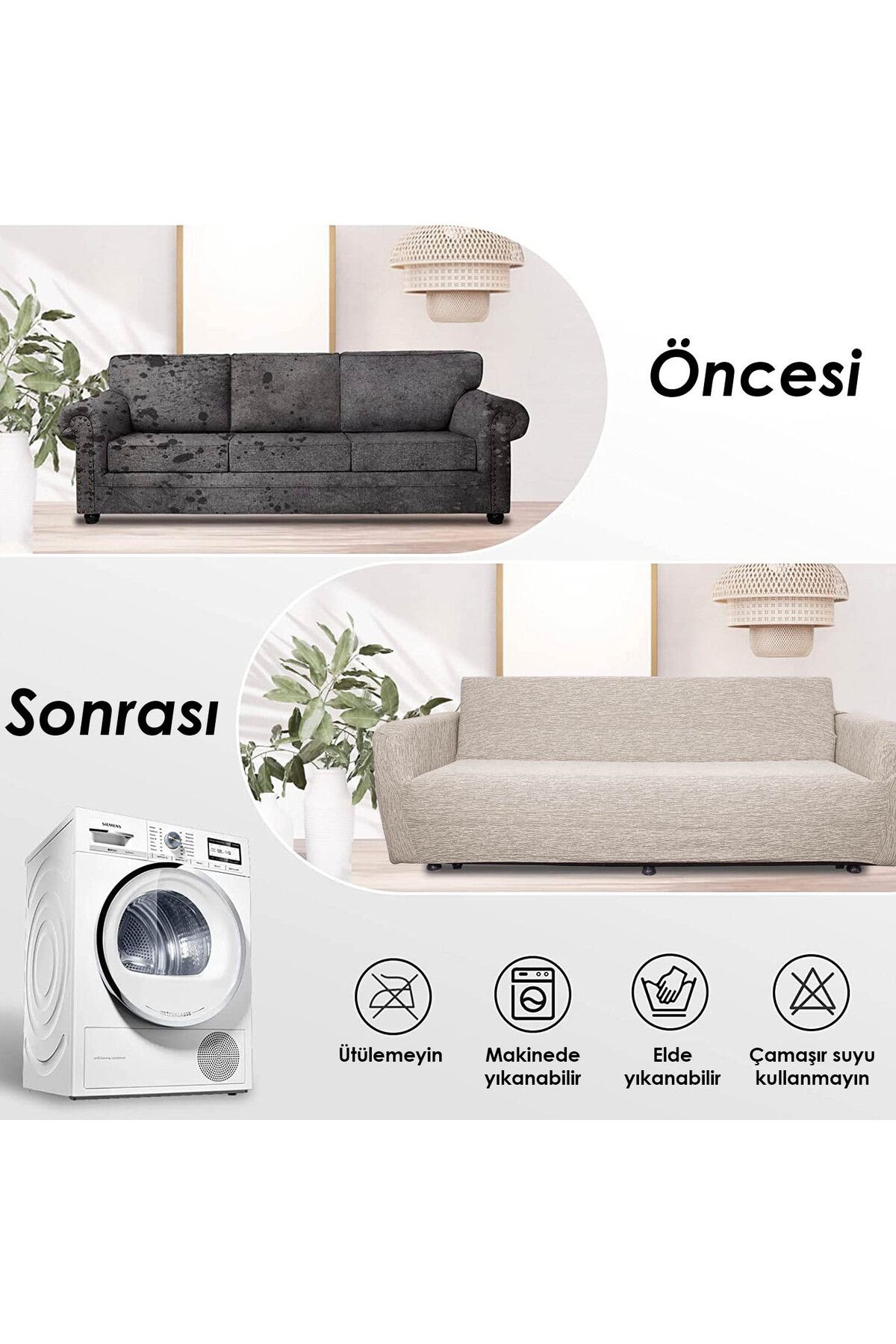 Faiend-Jacquard Plain Pattern Lycra Flexible Washable Sofa Cover 3+2+1+1 Sofa Set Sofa Cover 2
