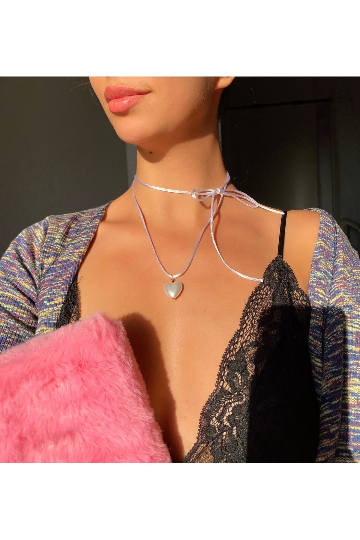 String online necklace choker