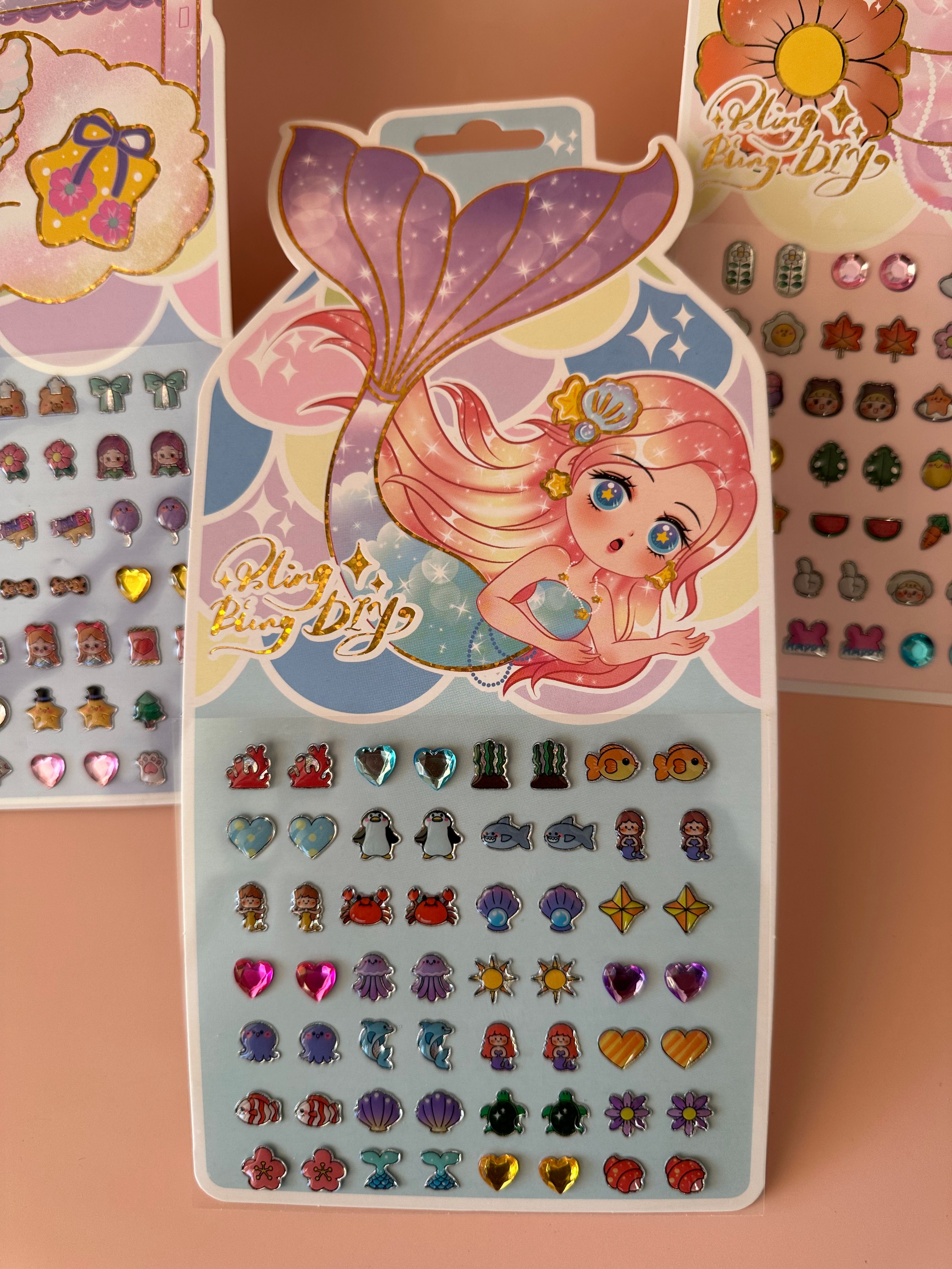 Sticker Earrings Unicorn