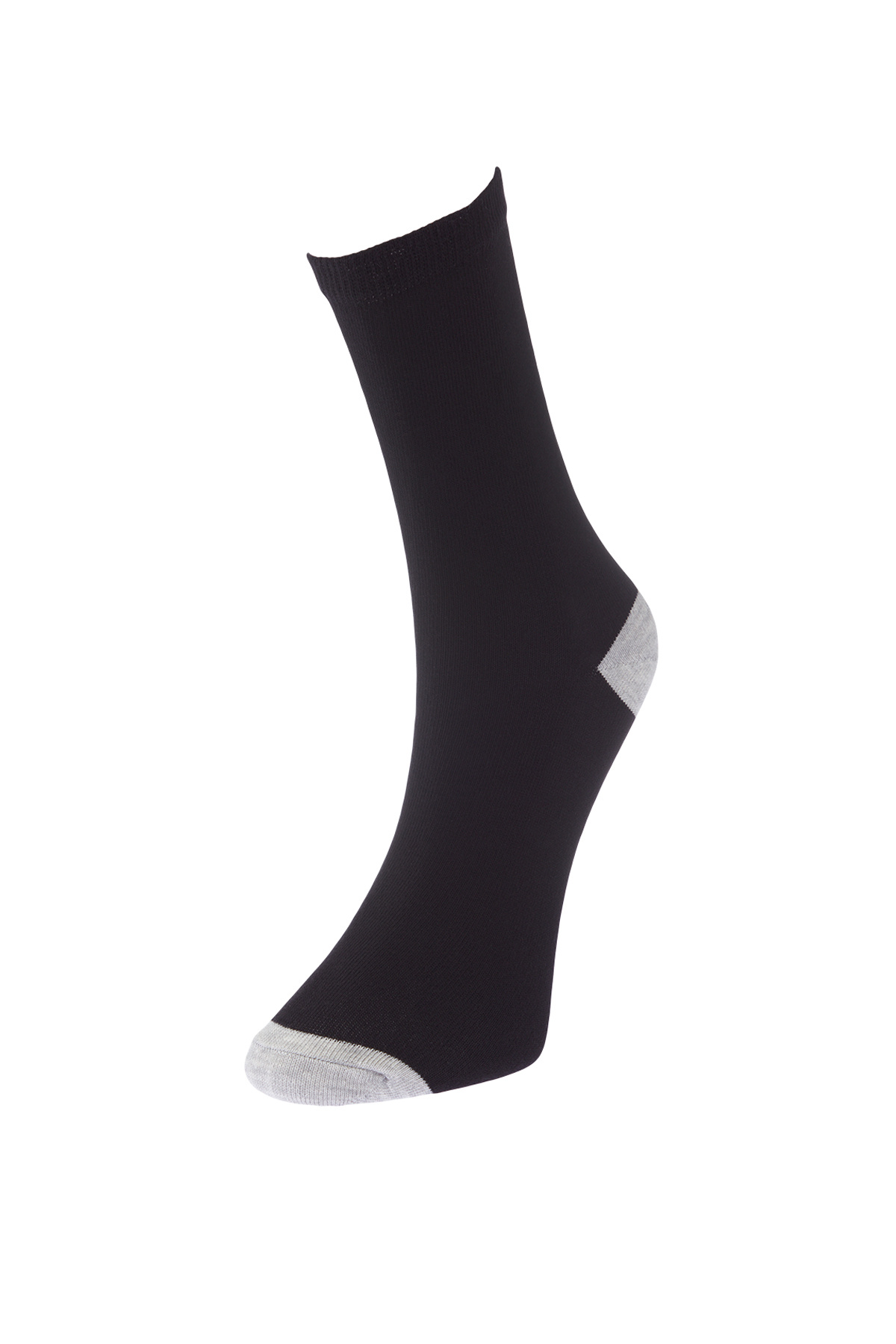 Trendyol Collection-Multi-Colored Cotton 7-Pack Base Plain-Polka Dot-Striped Mix Pattern Socket Socks TMNAW24CO00017 4