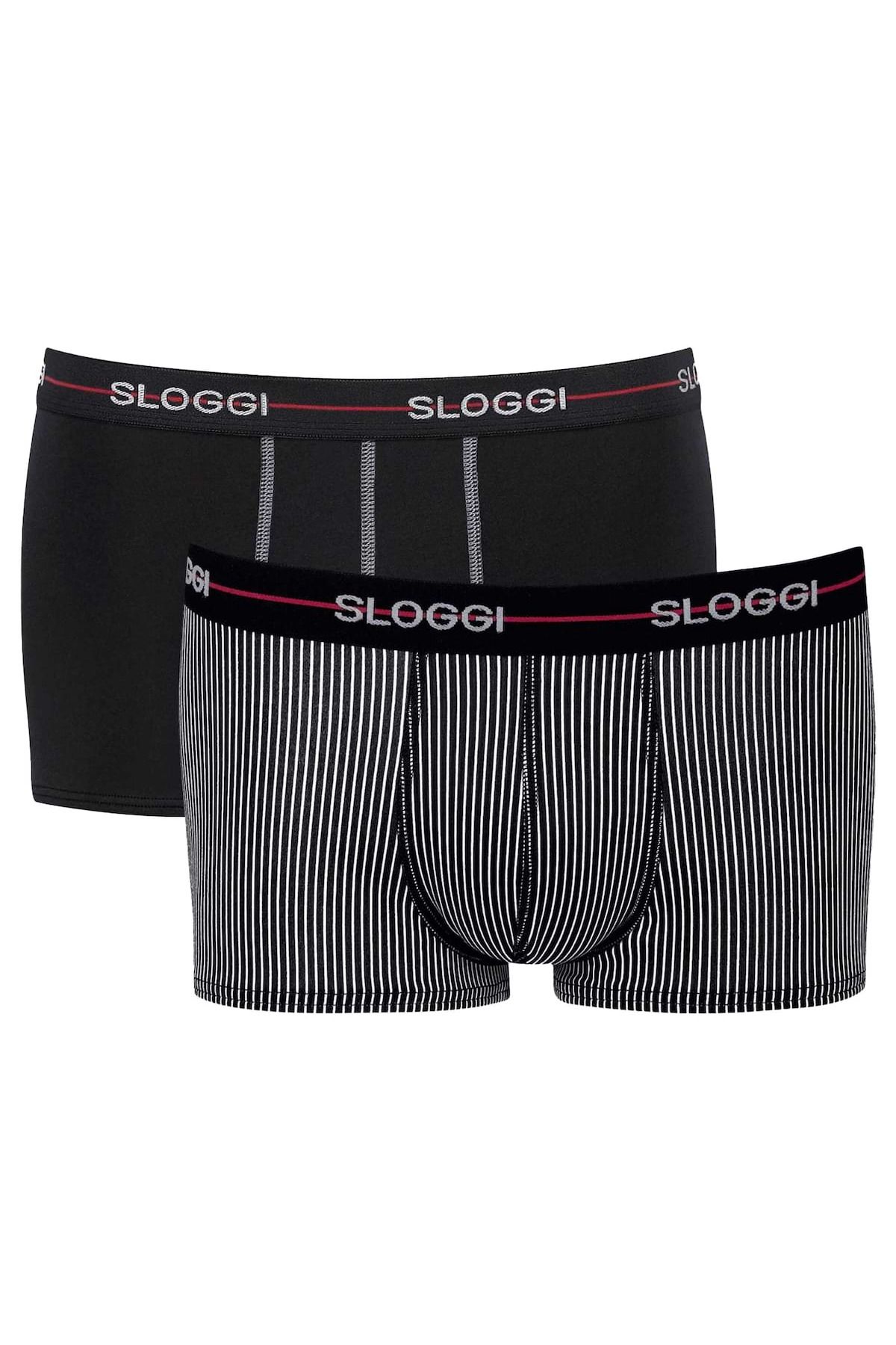 SLOGGI-Herren Hipster 2er Pack – Start Hipster C2P Box, Boxershort, Baumwolle 1
