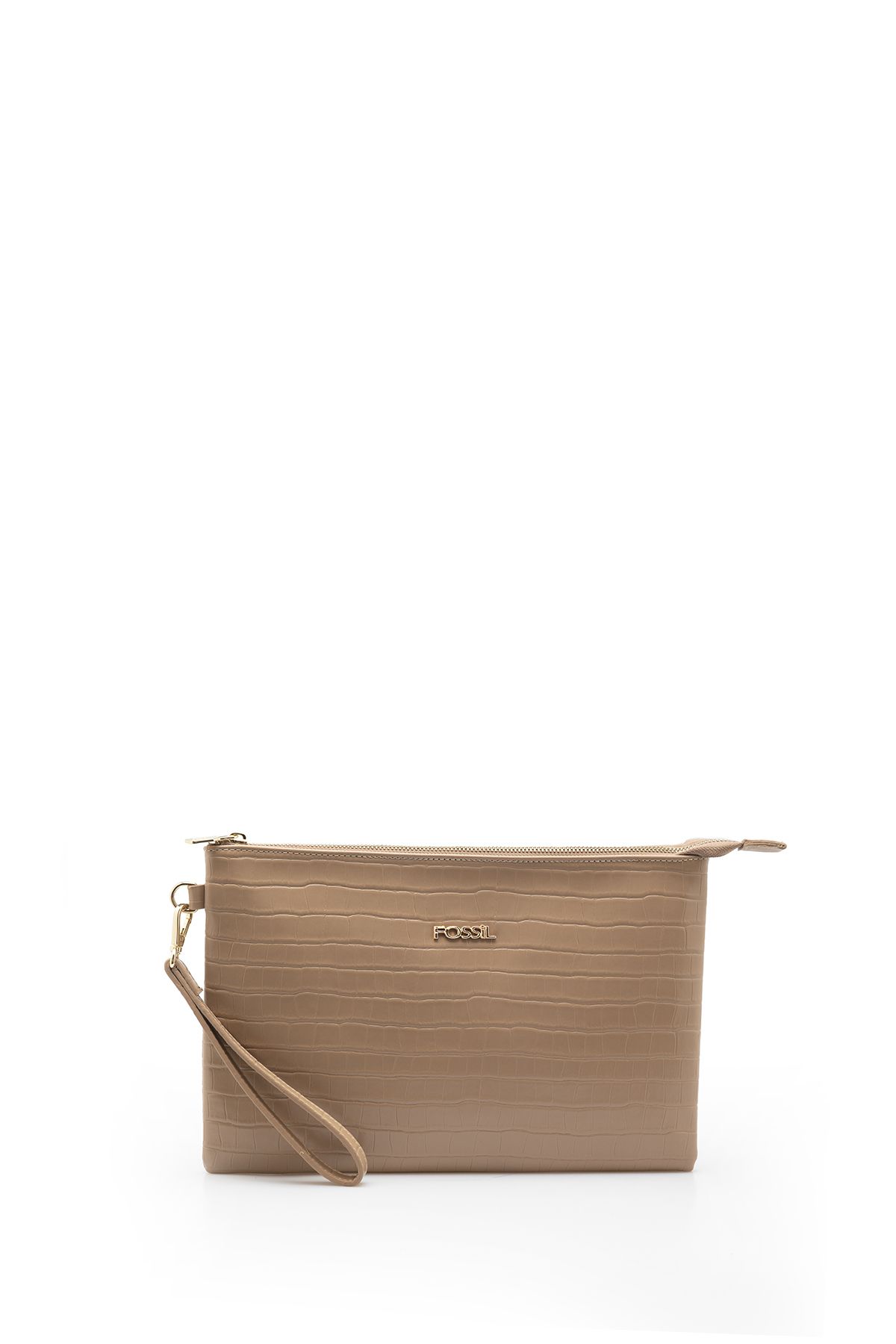 Fossil clutch bag top