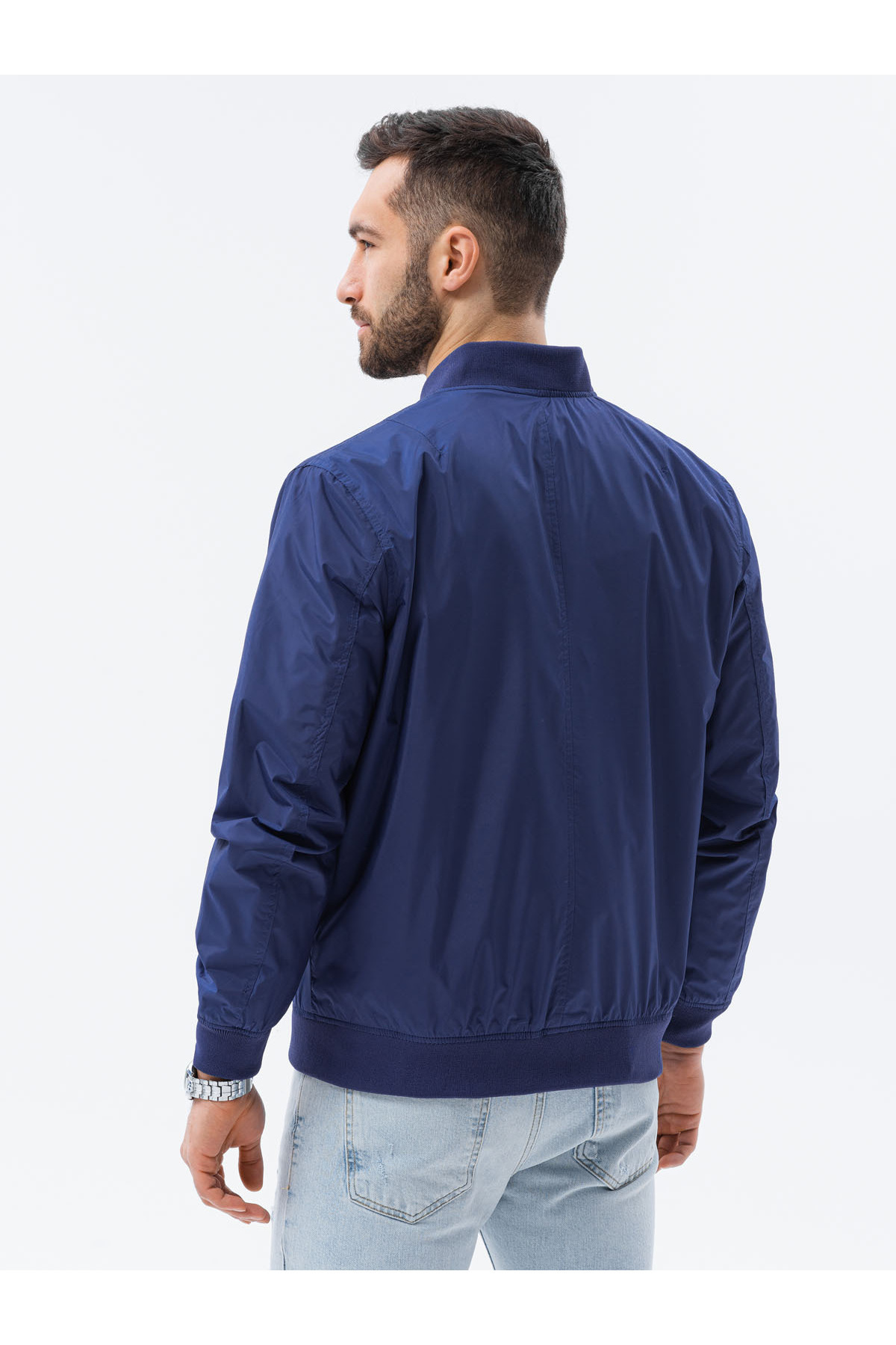 OMBRE-Béžová barva Overgangsbomberjacke - C439 7