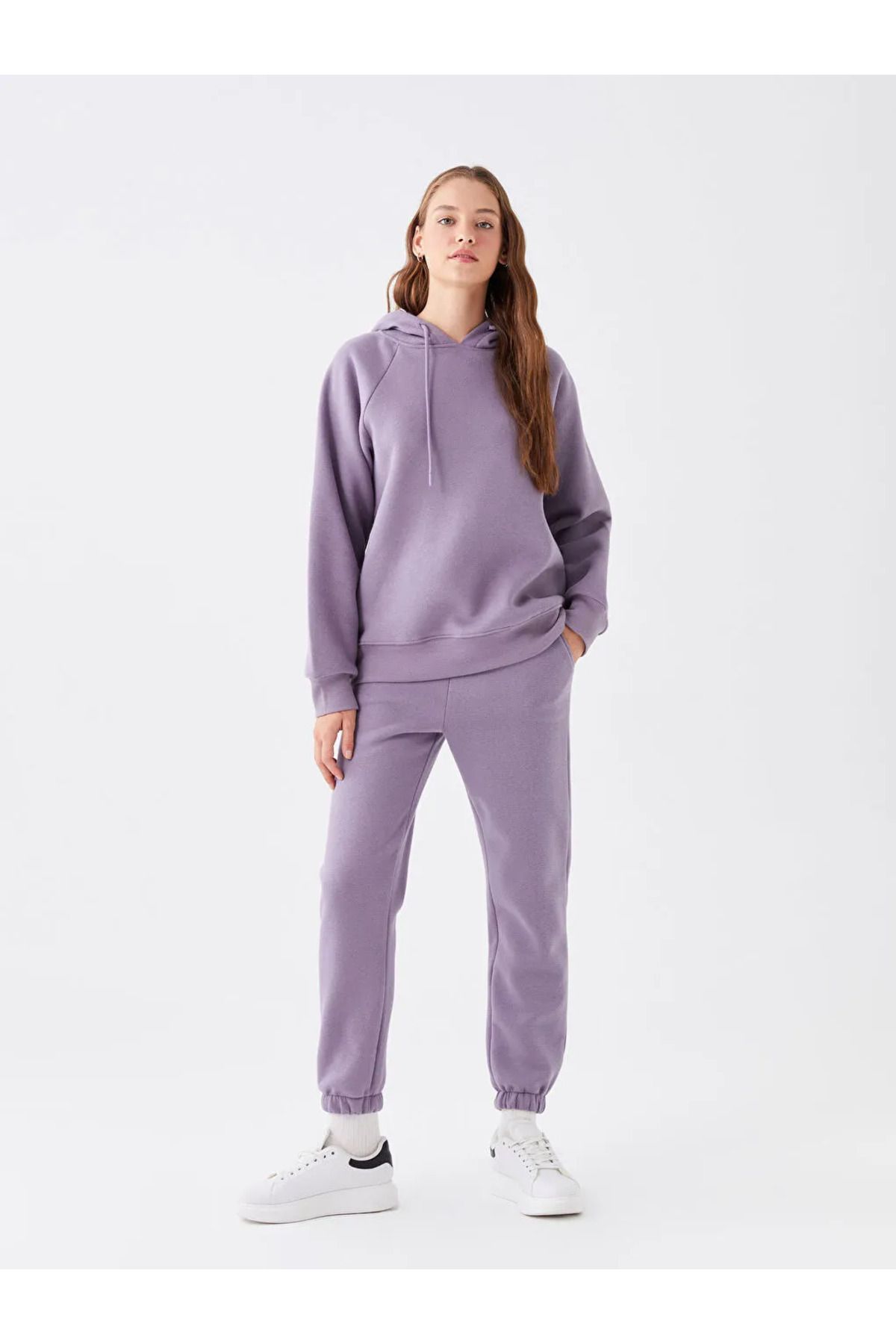 Purple joggers set outlet