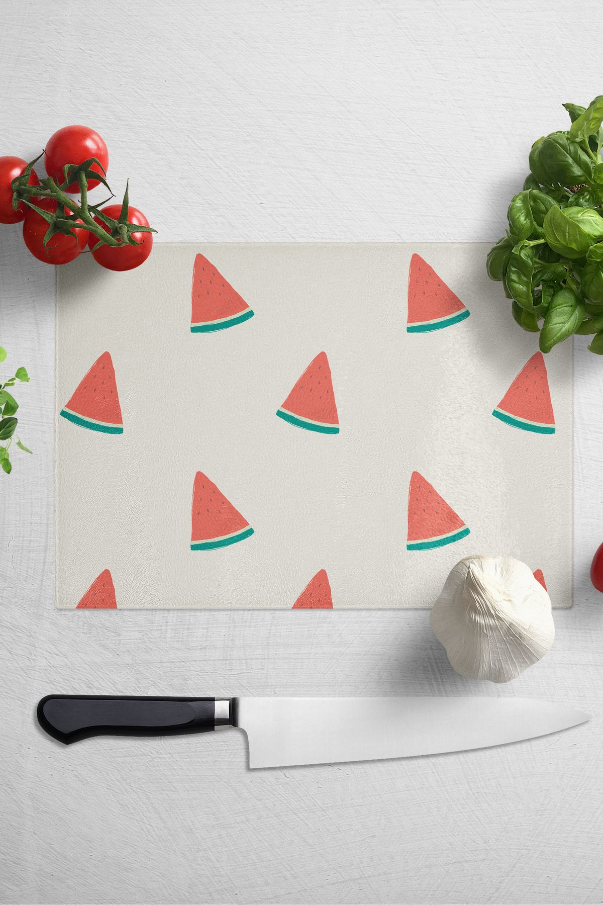 Glass kitchen chopping boards store