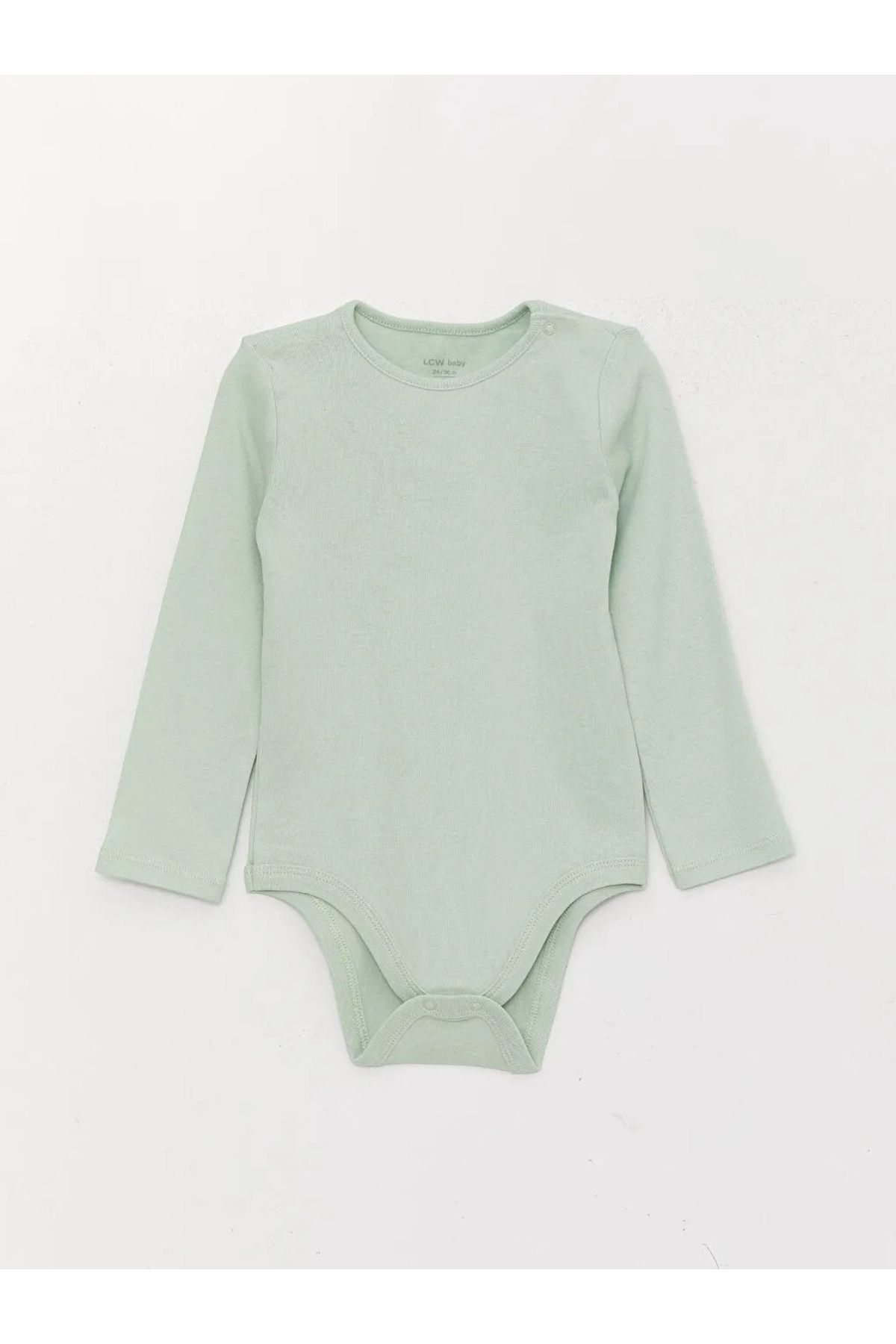 LC Waikiki-LCW Baby-Body mit Rundhalsausschnitt und langen Ärmeln, 3-teilig 3