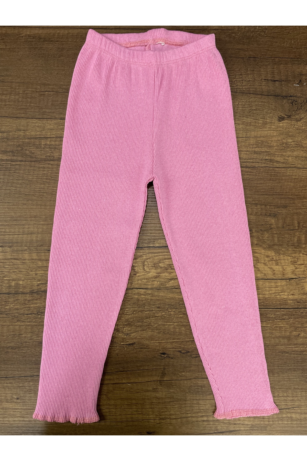 Berat moda Esnek Fitilli Kumaş Pembe Kız Çocuk Tayt fotoğrafı 3 (önizleme)