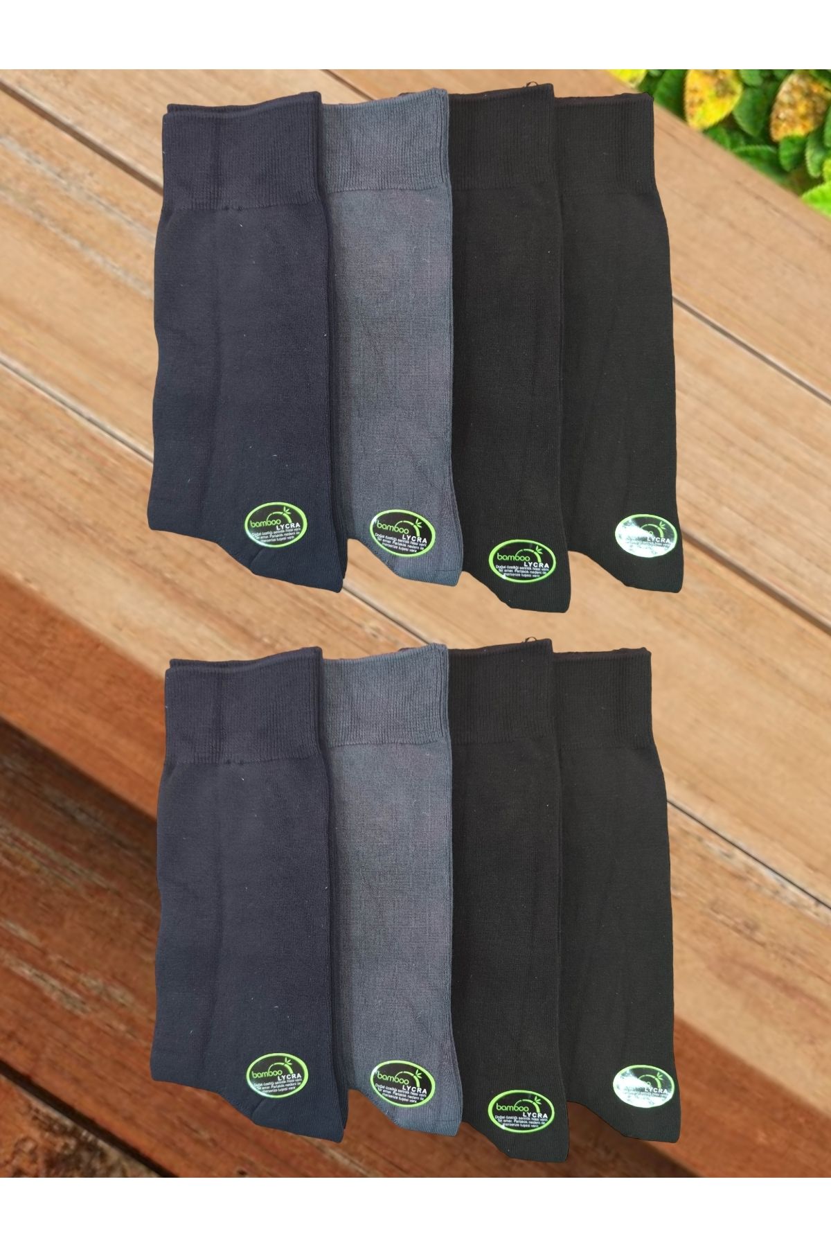 Leement socks Șosete De Iarnă Din Bambus Fără Sudură Pentru Bărbați, 8 Perechi, Clasice Masculin - 39–44