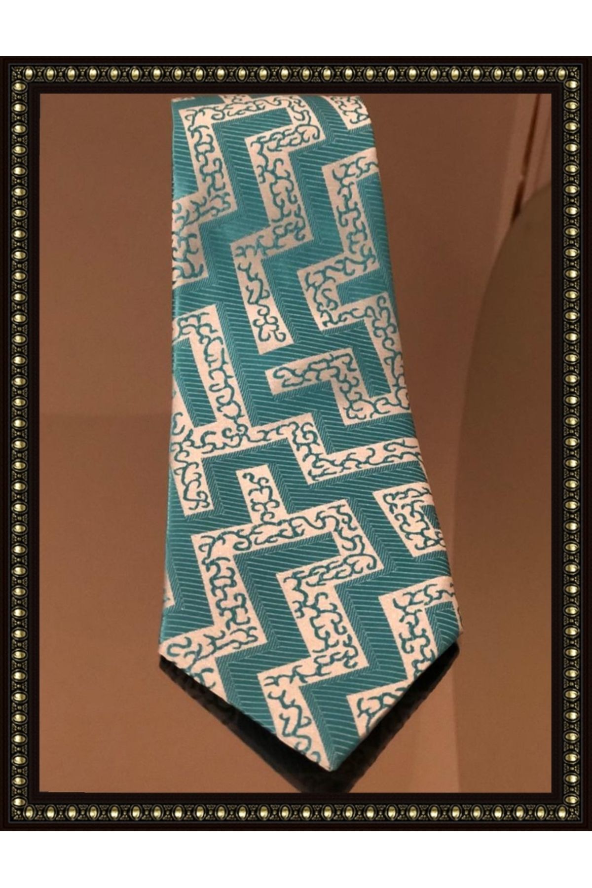 crispino-Mink Patterned Tie 3