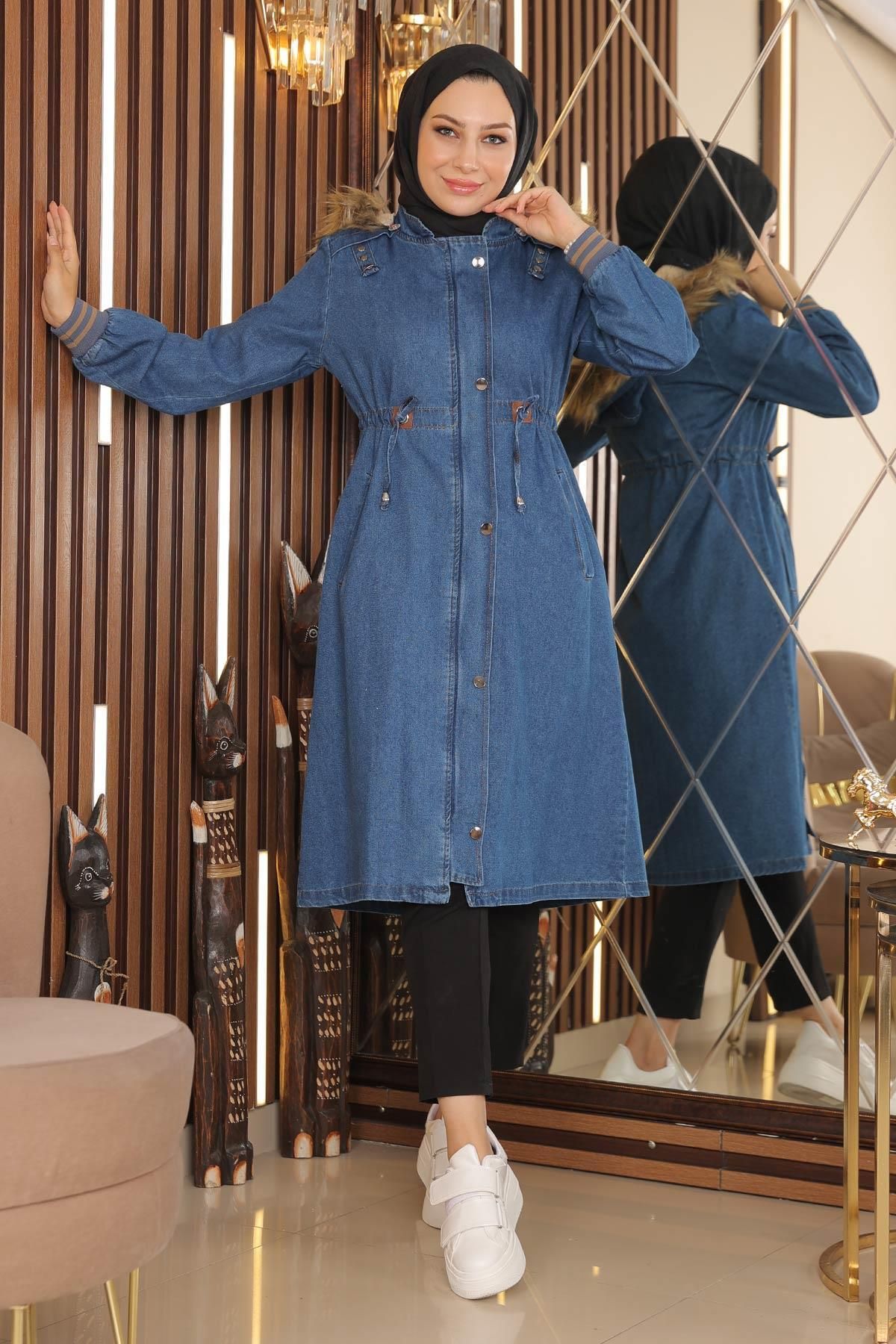 Denim overcoats 2025