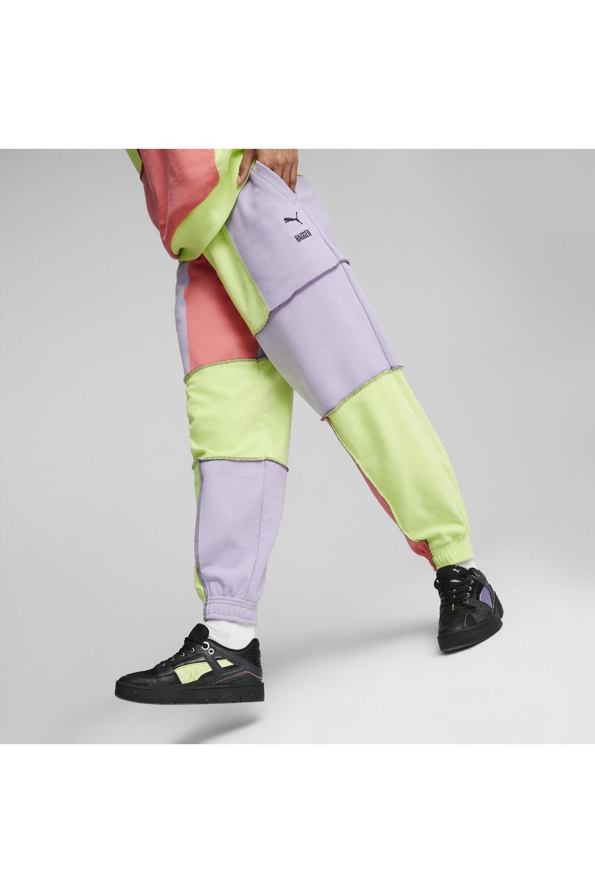 Puma Sweatpants Multicolor Normal Waist Trendyol