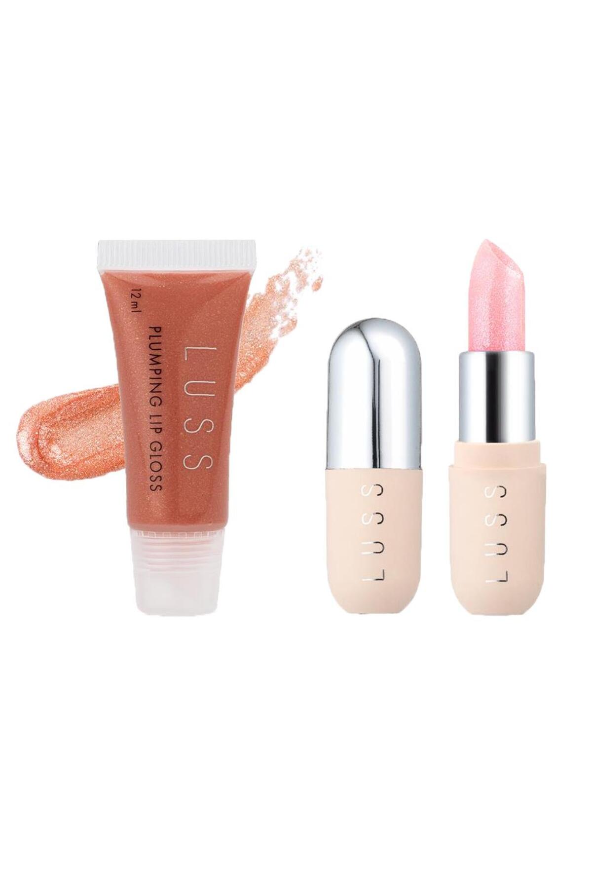 LUSS Lip Gloss Dudak Parlatıcısı No7 Ve Dudak Balm No1 2li Set Fiyatı