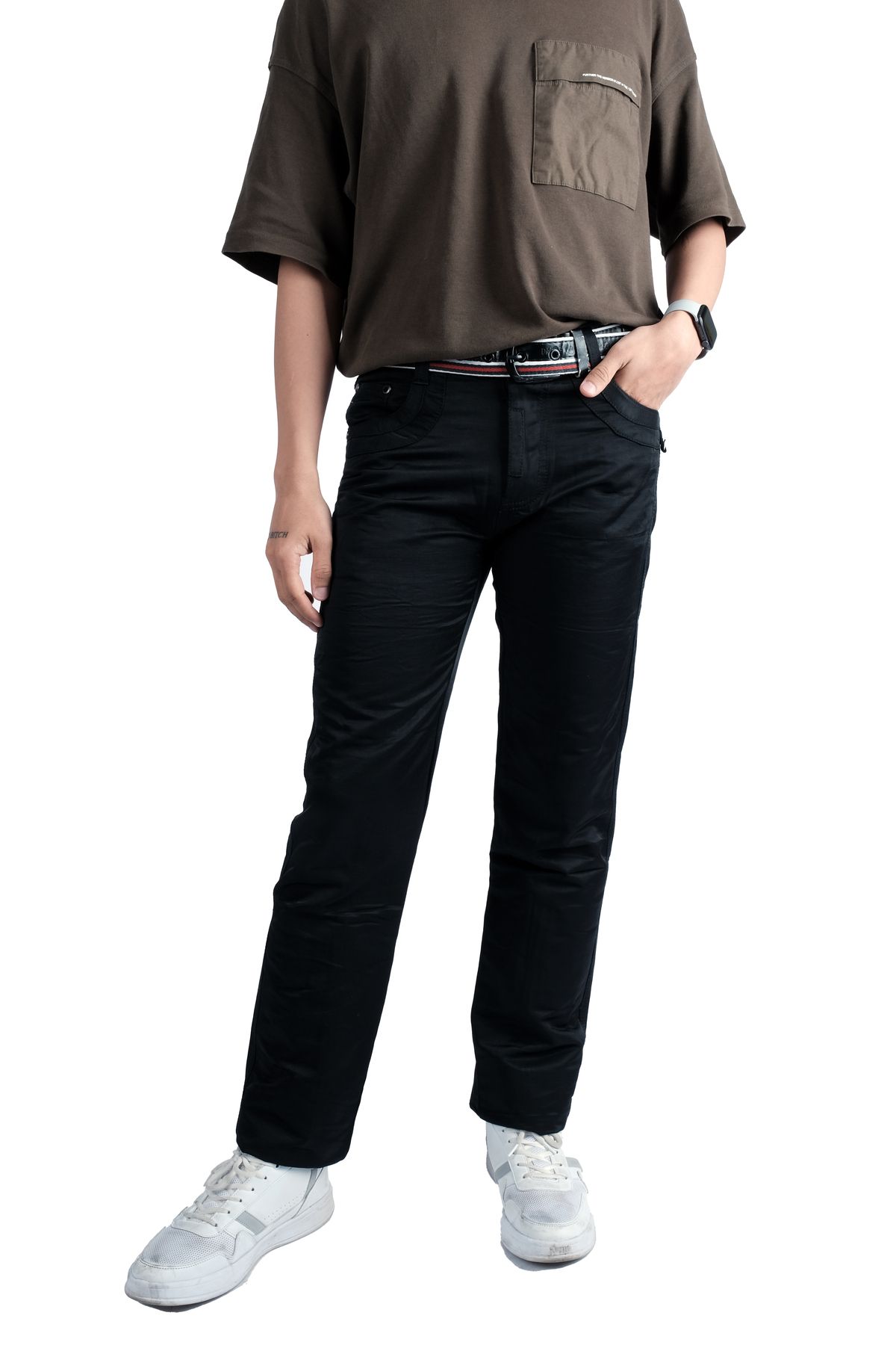 KonforA-KataEr Palazzo Blugi Barbati Pantaloni Tactici Vara Iarna 4 Sezoane 3