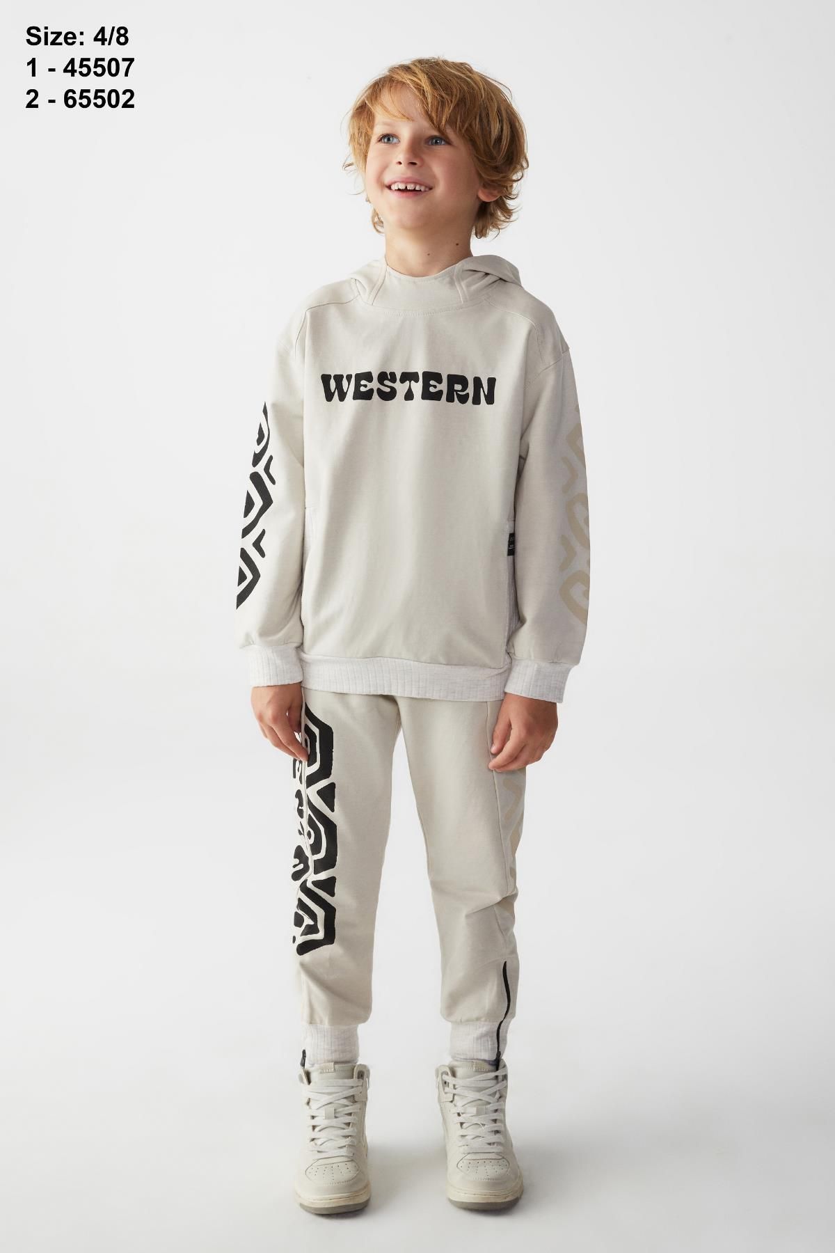Boys white tracksuit hotsell