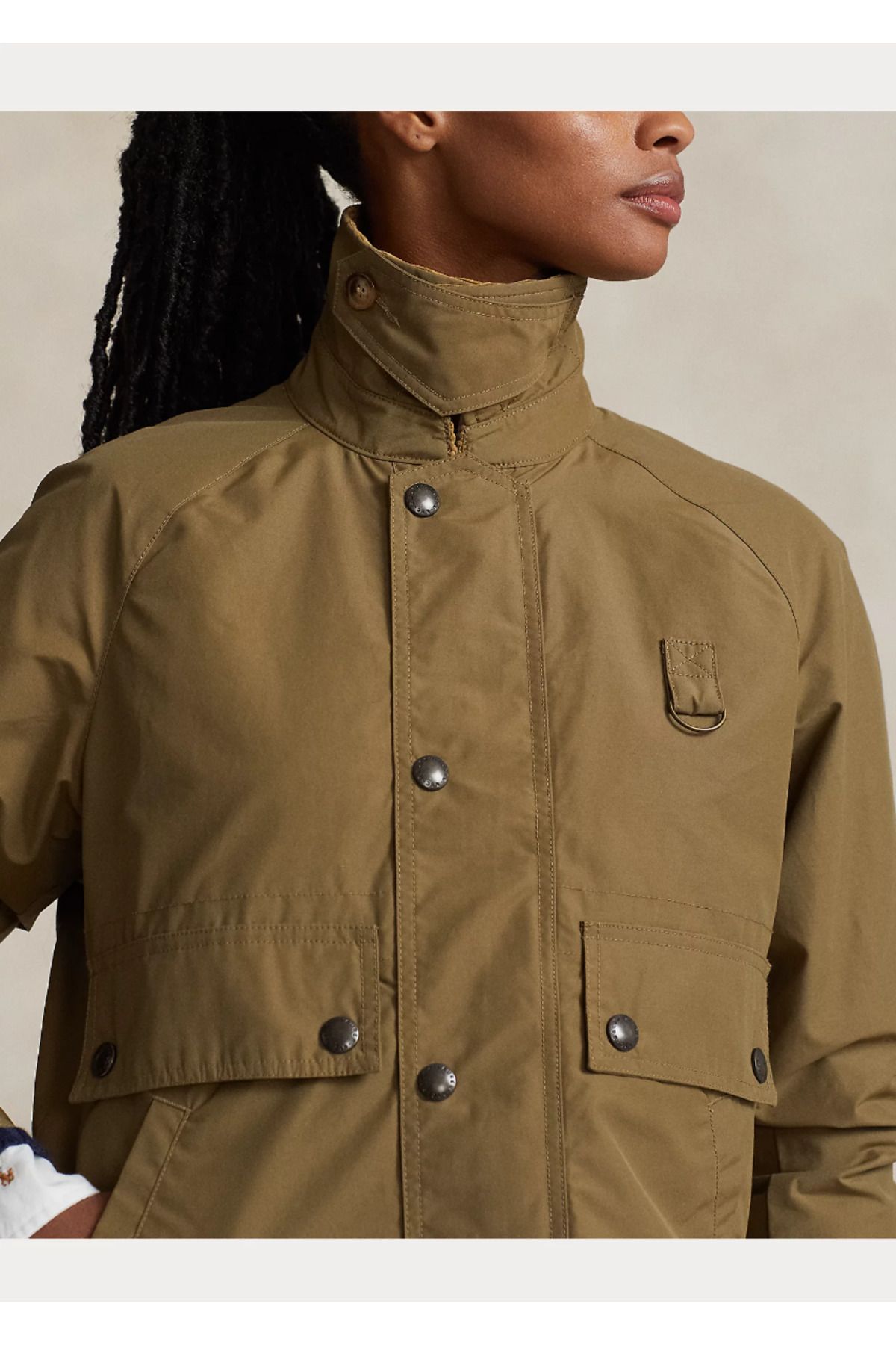 Ralph lauren deals cotton blend windbreaker