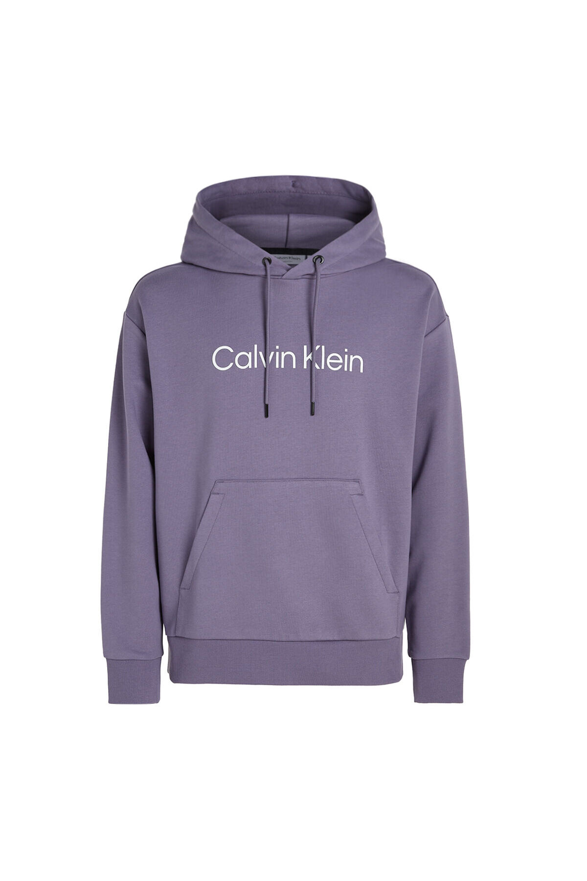 کلوین کلاین سویشرت مردانه کلاه‌دار بنفش با جزئیات لوگوی برند K10K111345-VA8