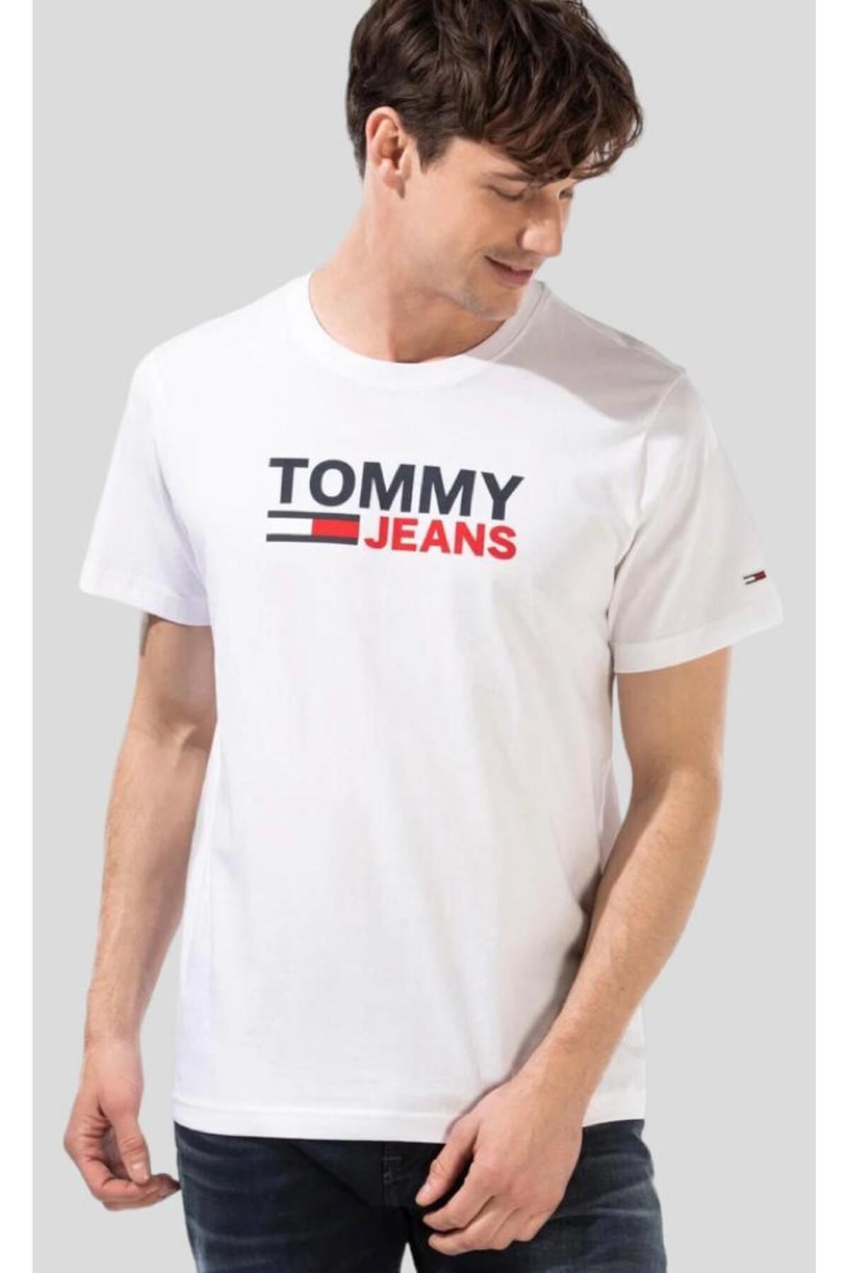 Tommy Hilfiger تی شرت جین تامی ضروری است
