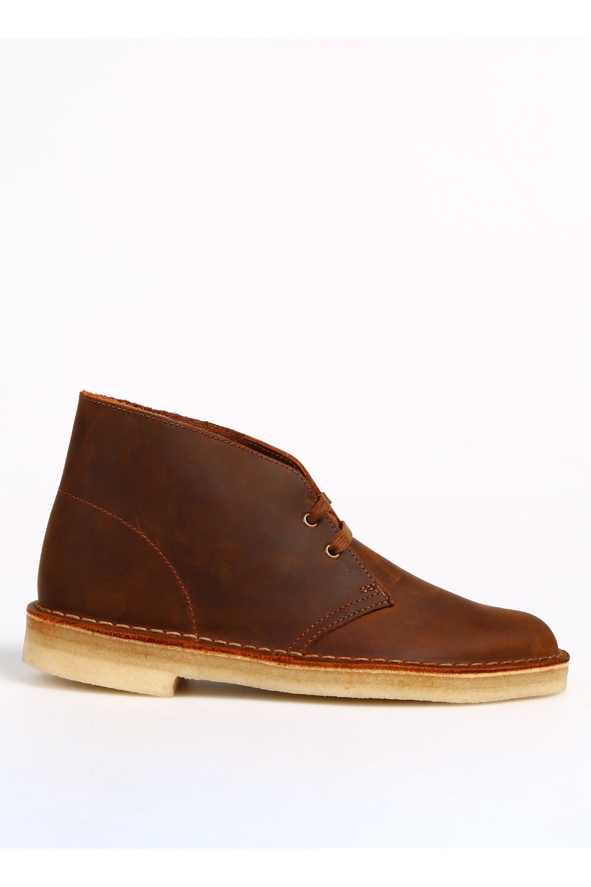چکمه مردانه قهوه ای چرم بیابانی CLARKS